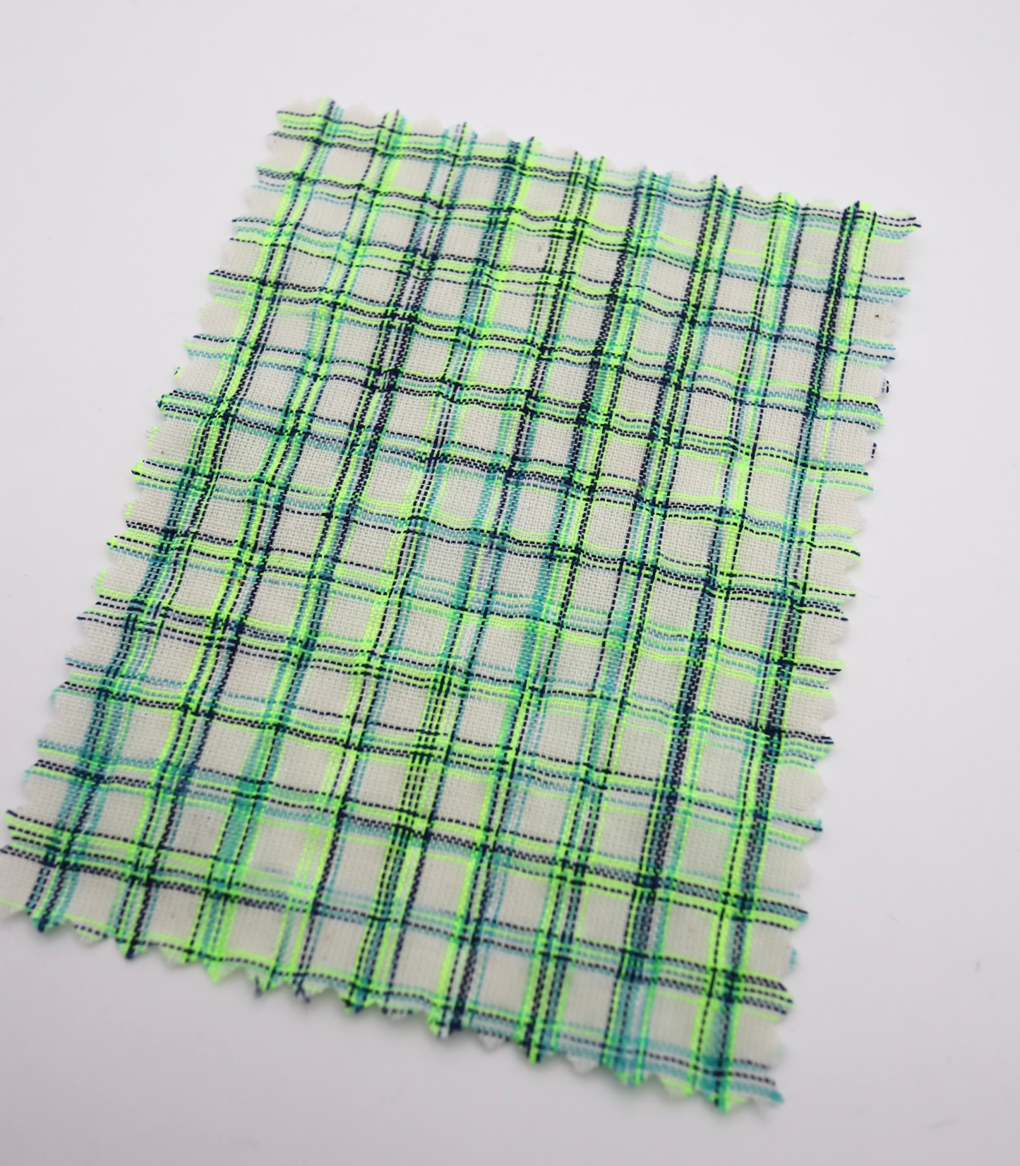 【25SS-326】しぼしぼカラフル先染め細チェックサッカー /0.5yあたり=~ 550円