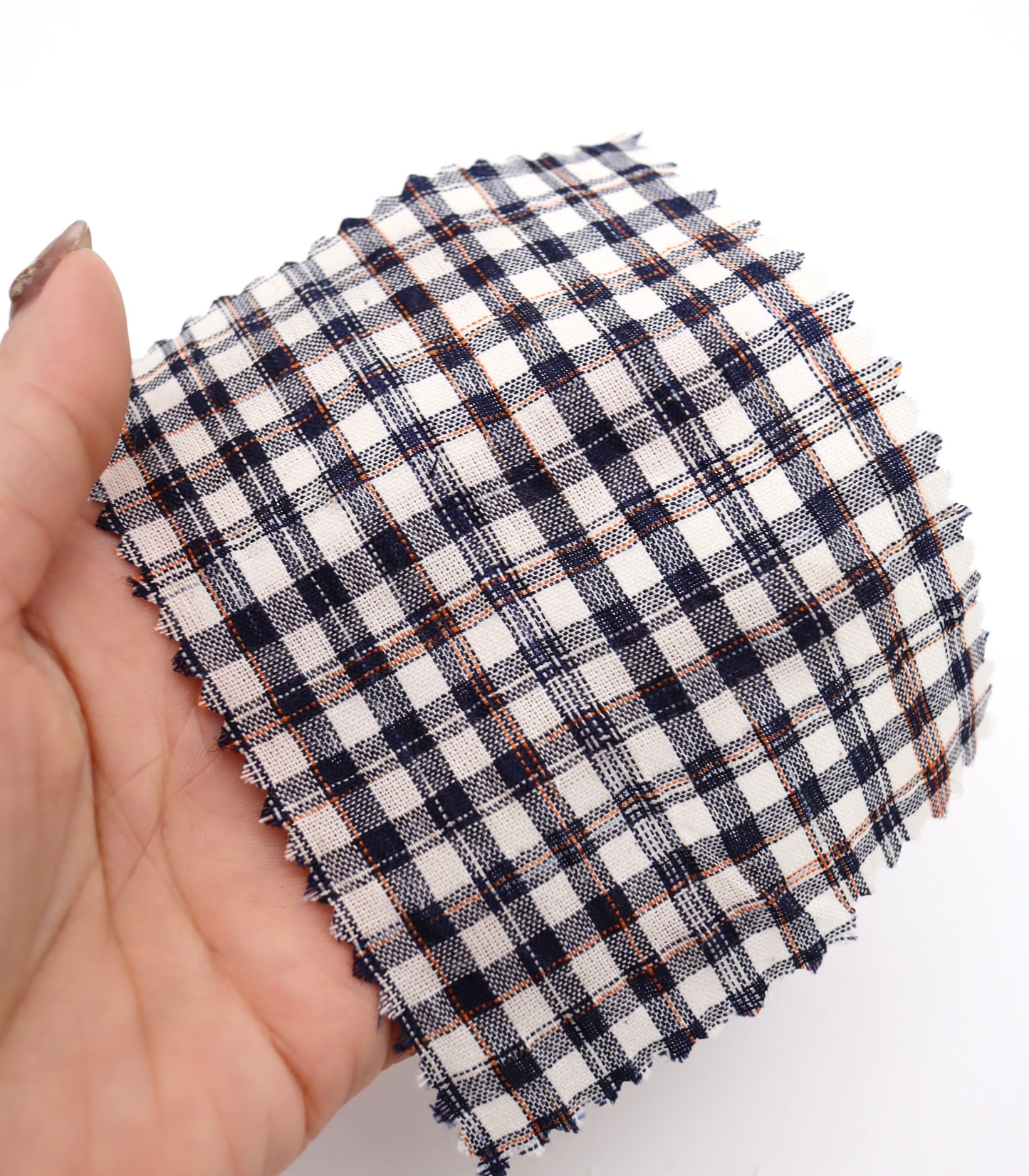 【25SS-326】しぼしぼカラフル先染め細チェックサッカー /0.5yあたり=~ 550円