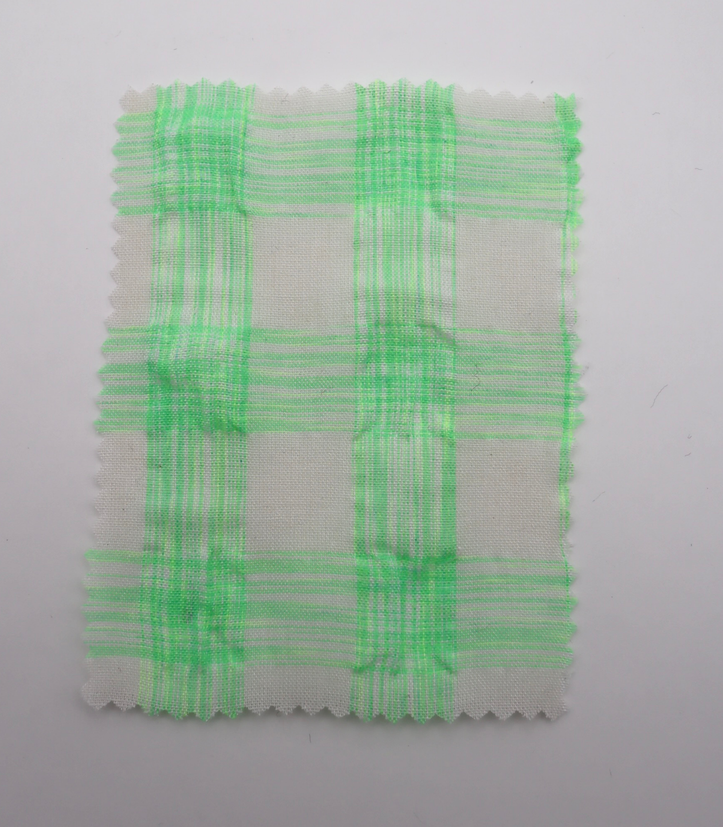 【25SS-328】しぼしぼカラフル先染め太チェックサッカー /0.5yあたり=~ 550円