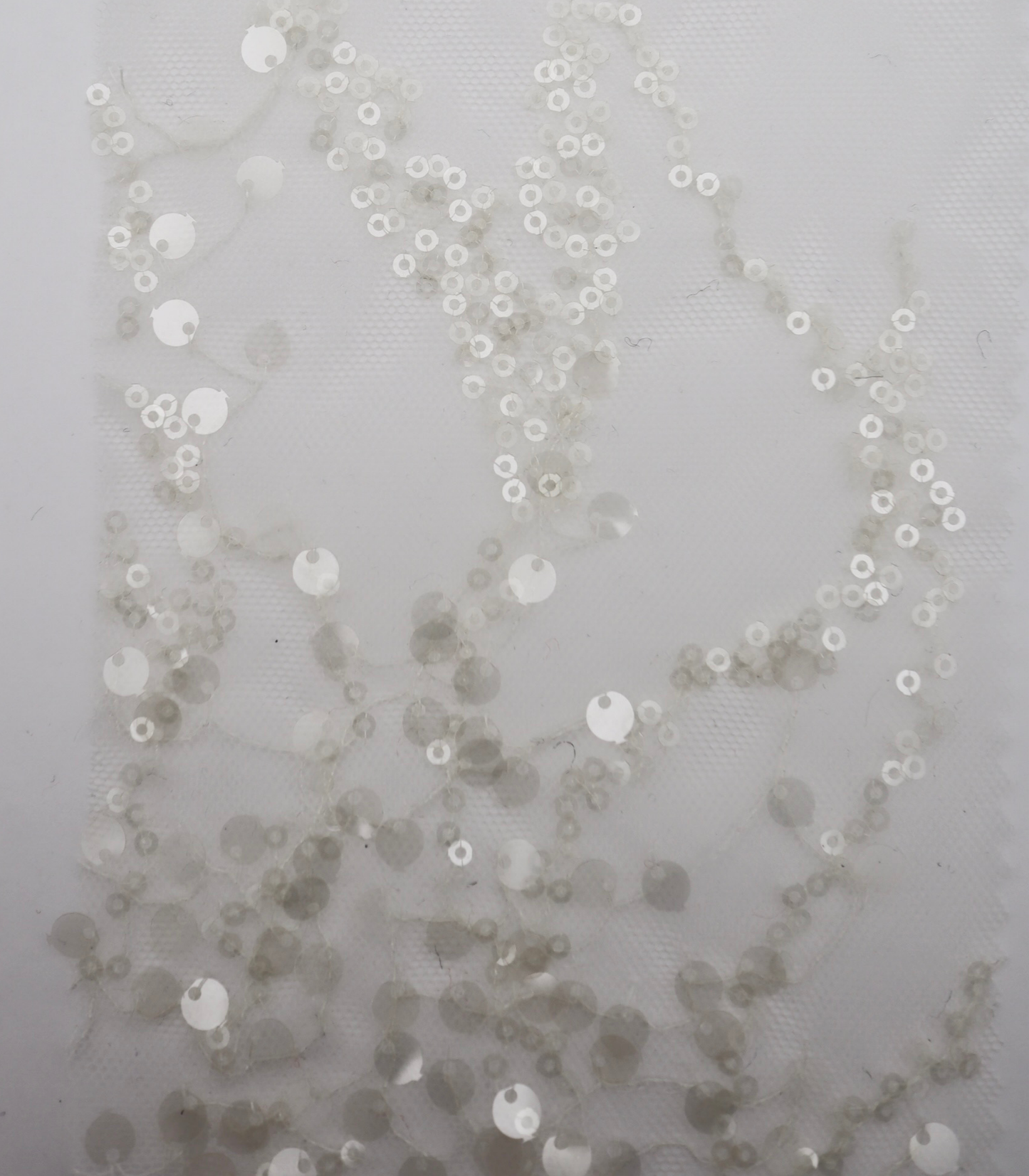 【25SS-383】スパンコール刺繍チュール /0.5yあたり=~1670円