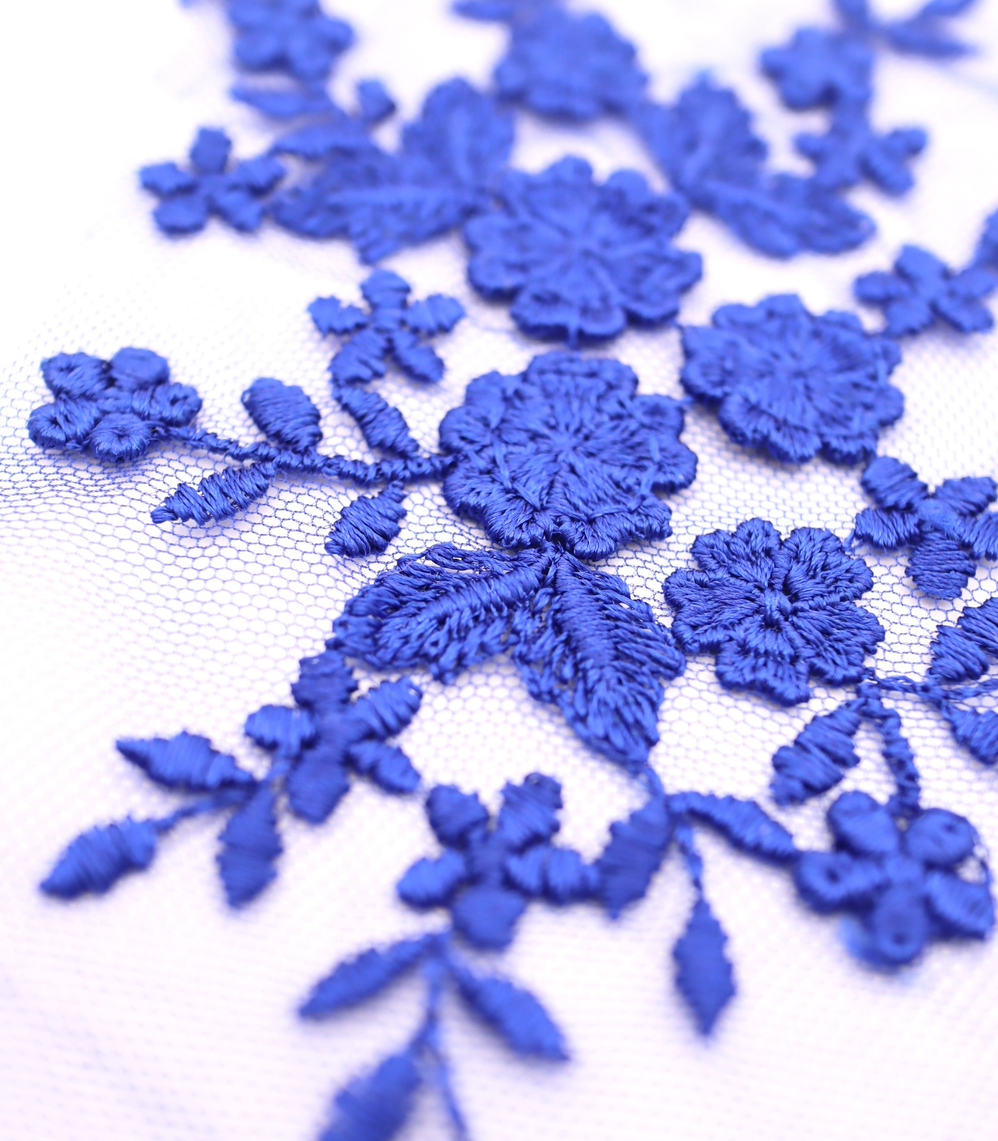 【25SS-387】スカラップ刺繍チュールレース /0.5yあたり=~1800円
