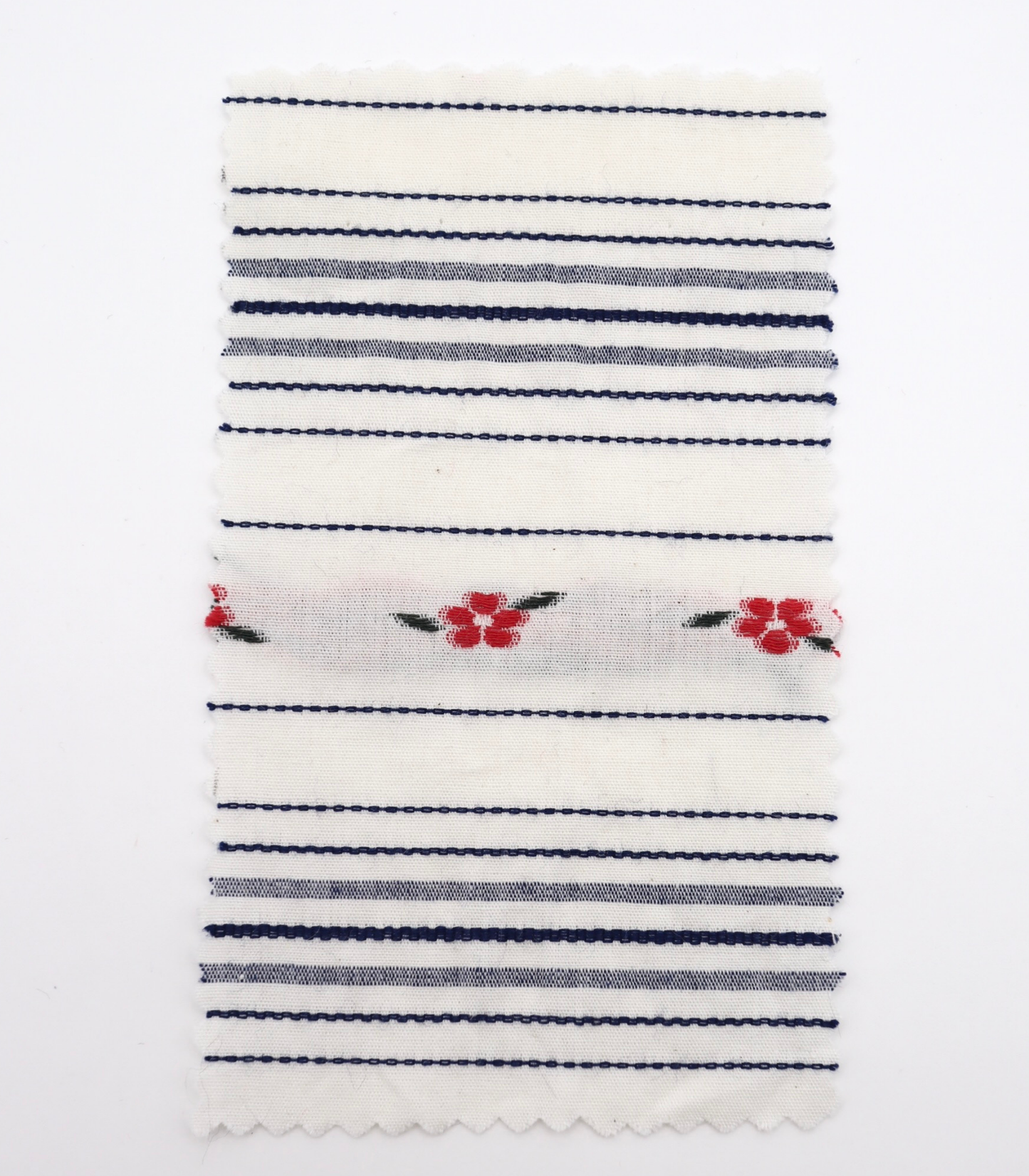 【25SS-443】フラワー×ランダムボーダー刺繍ローン /0.5yあたり=~925円