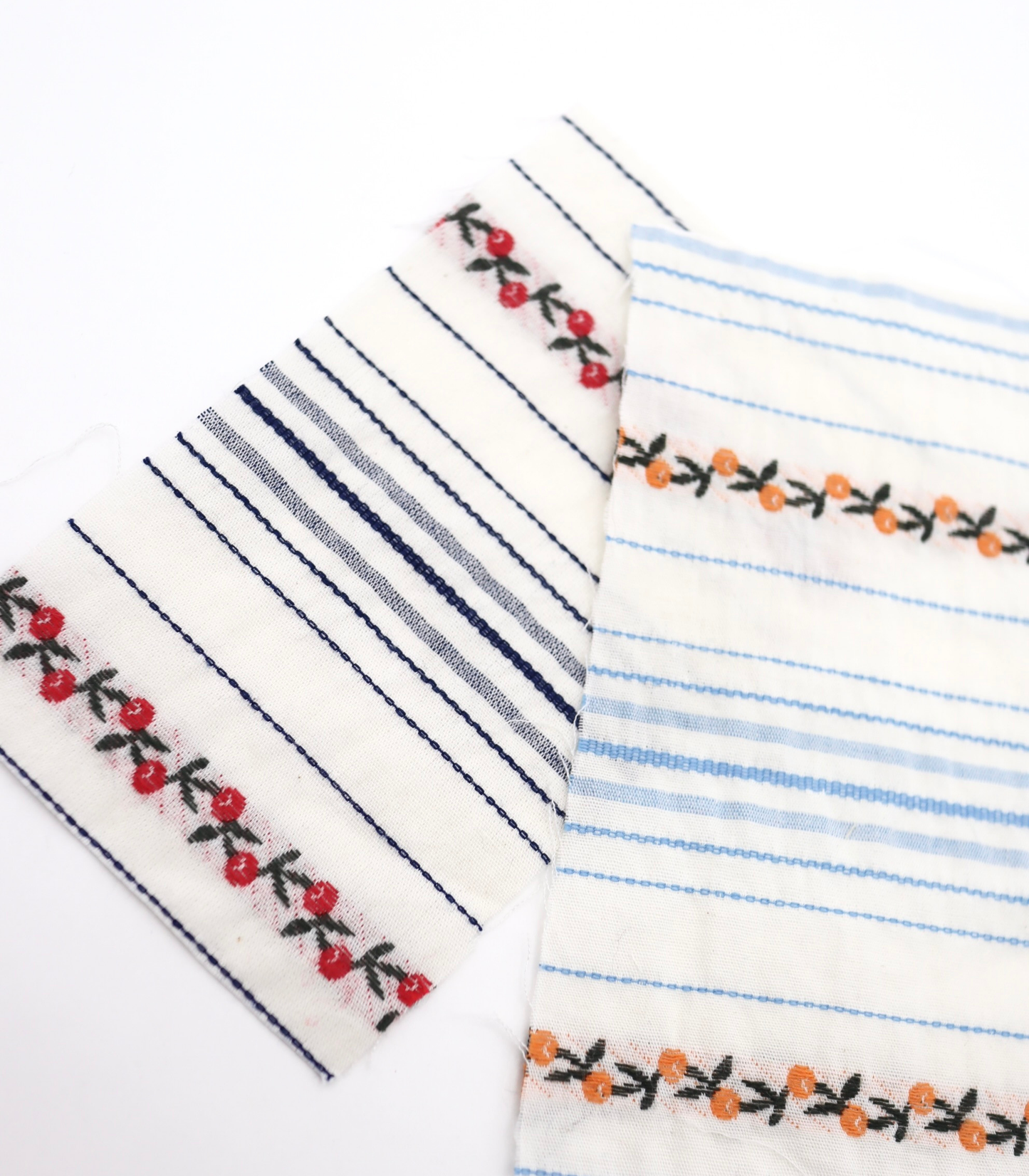【25SS-442】フラワー×ランダムボーダー刺繍ローン /0.5yあたり=~925円