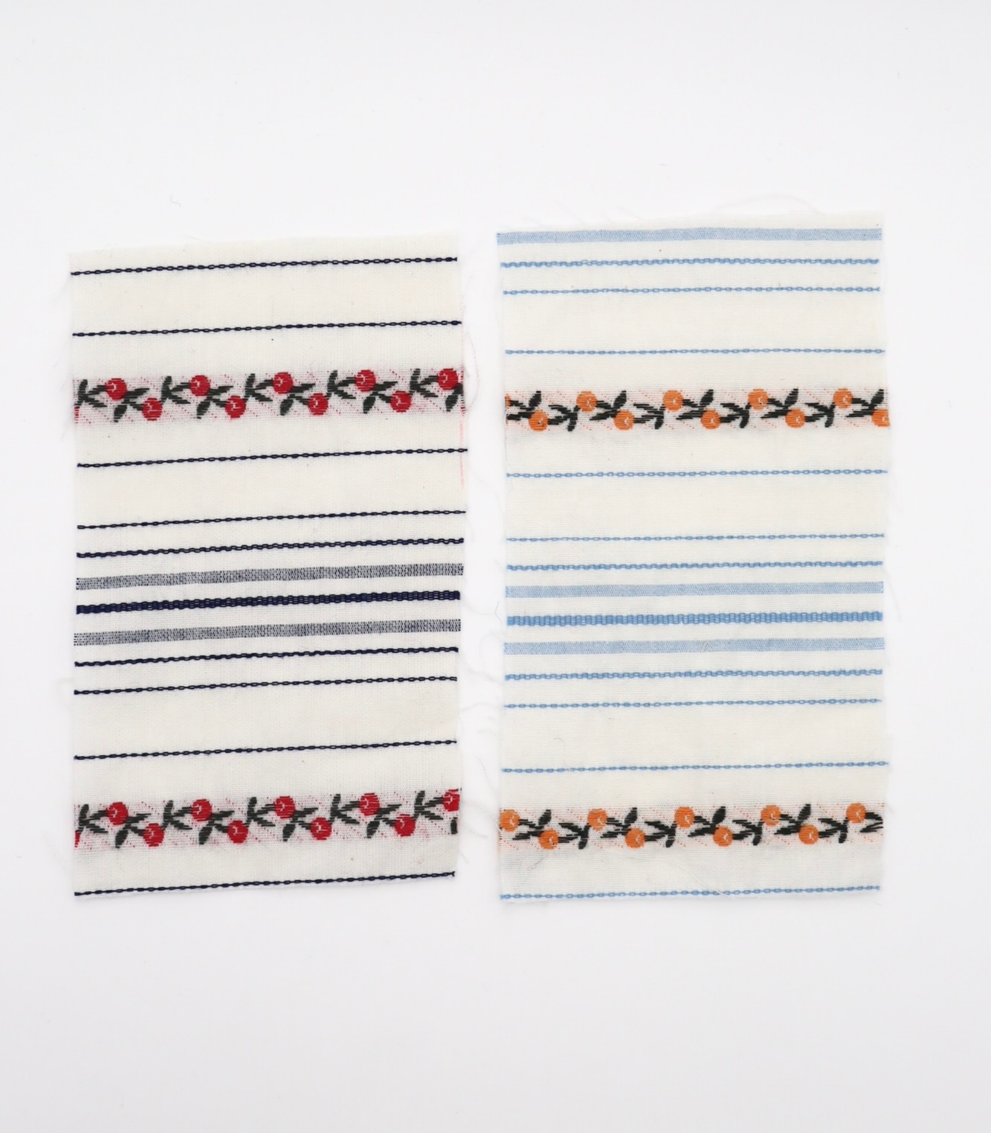 【25SS-442】フラワー×ランダムボーダー刺繍ローン /0.5yあたり=~925円