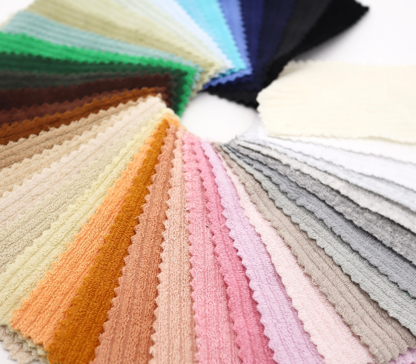 【25SS-417】パイルリブ風二重織りニット /0.5yあたり=~920円