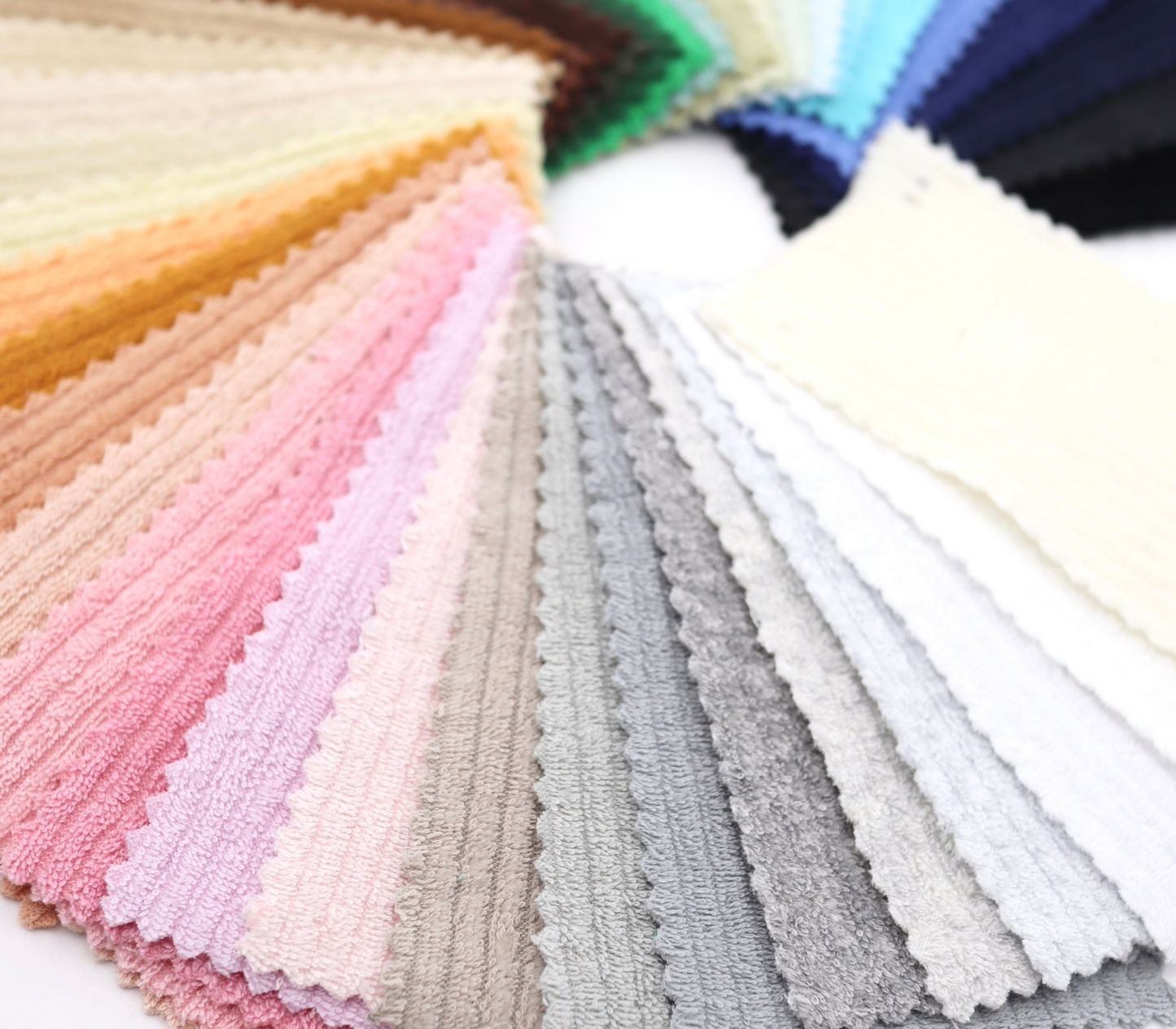 【25SS-417】パイルリブ風二重織りニット /0.5yあたり=~920円
