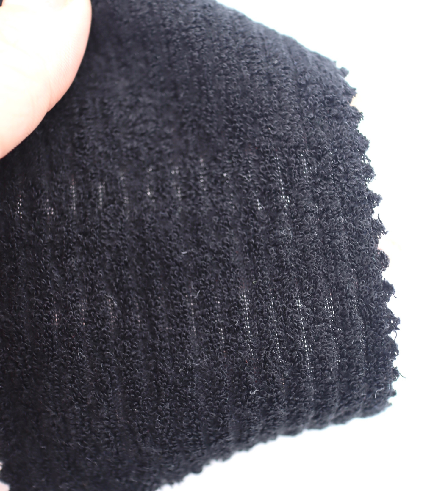 【25SS-417】パイルリブ風二重織りニット /0.5yあたり=~920円
