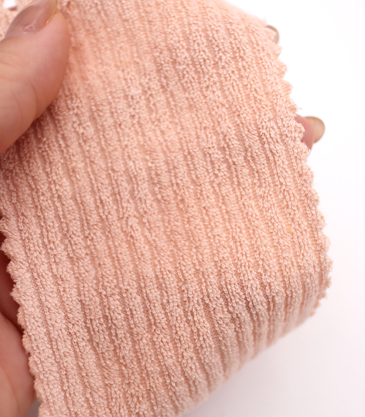 【25SS-417】パイルリブ風二重織りニット /0.5yあたり=~920円