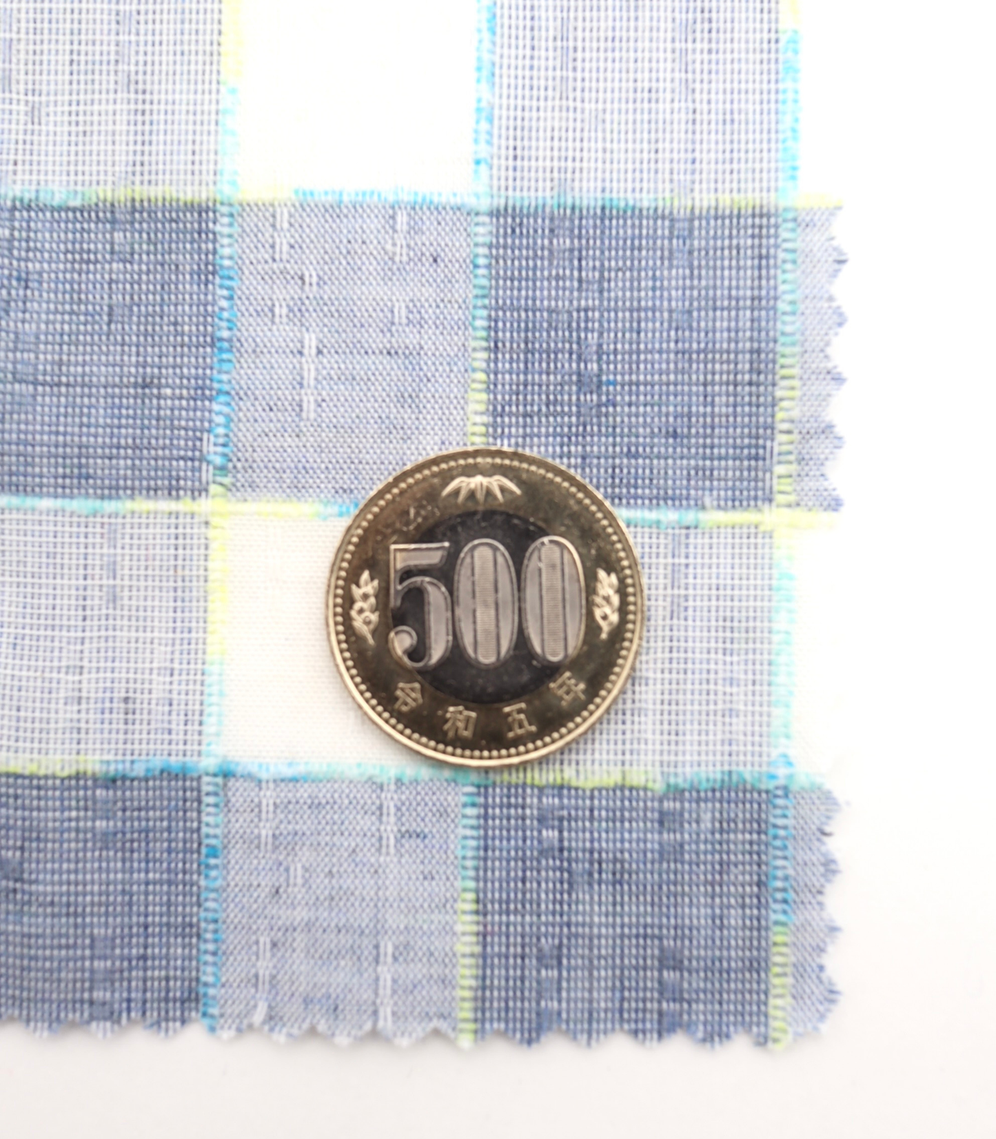 【25SS-312】カラフルスラブギンガムチェック /0.5yあたり=~580円