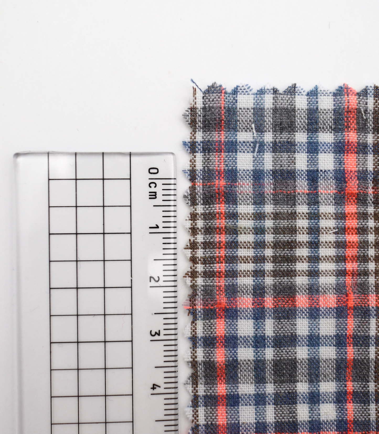 【25SS-311】しぼしぼヴィンテージ風タータンチェックサッカー /0.5yあたり=~550円