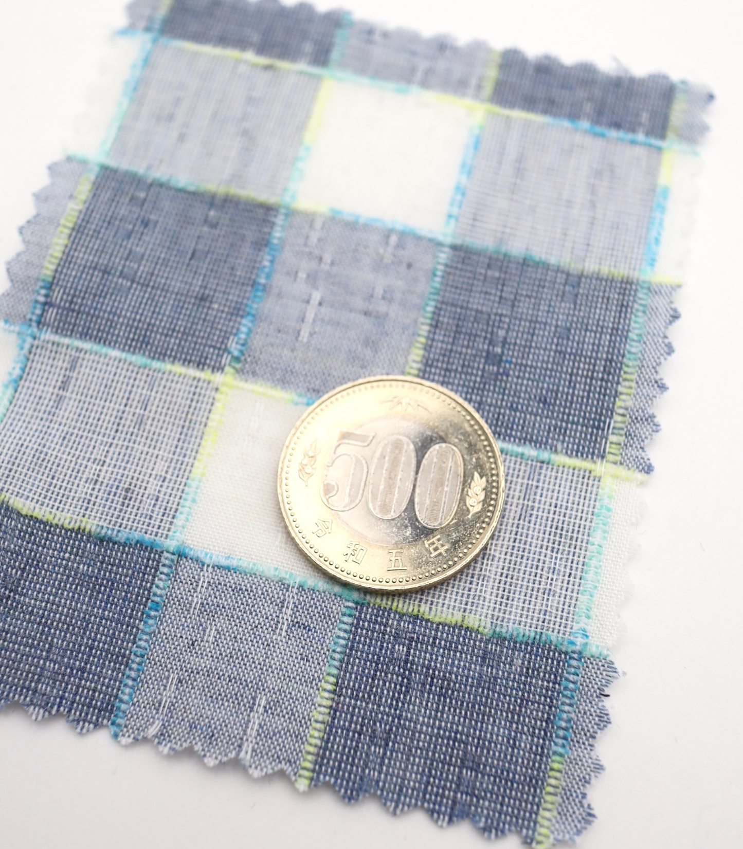 【25SS-312】カラフルスラブギンガムチェック /0.5yあたり=~580円