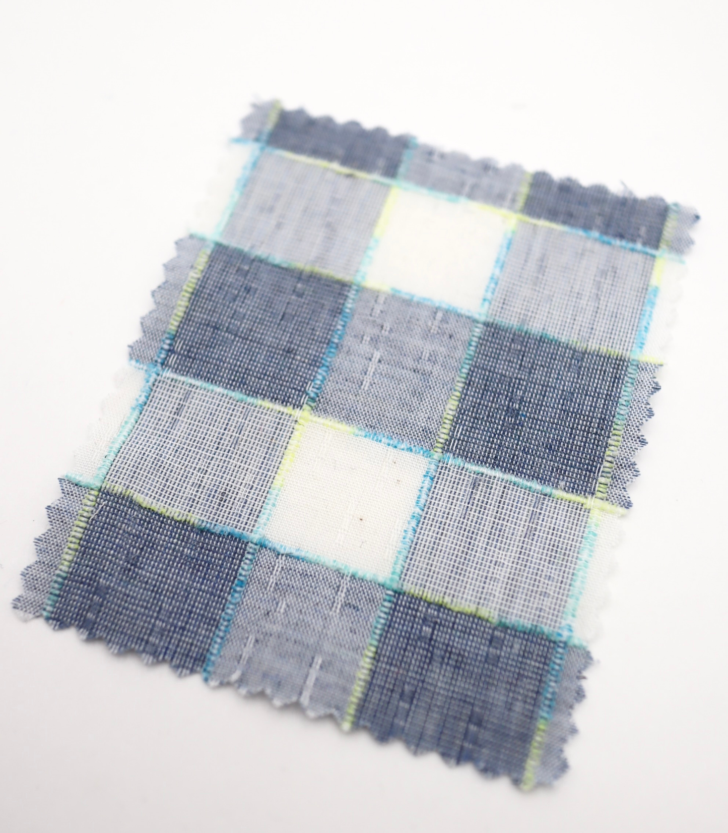 【25SS-312】カラフルスラブギンガムチェック /0.5yあたり=~580円