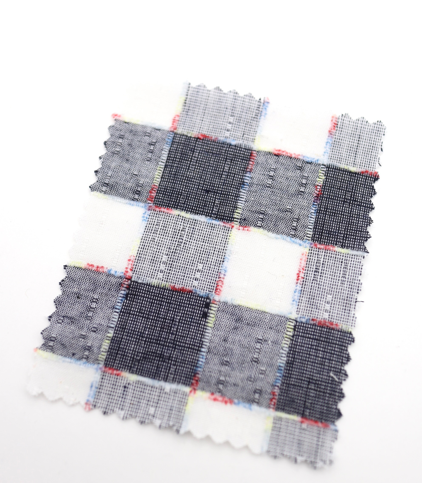 【25SS-312】カラフルスラブギンガムチェック /0.5yあたり=~580円