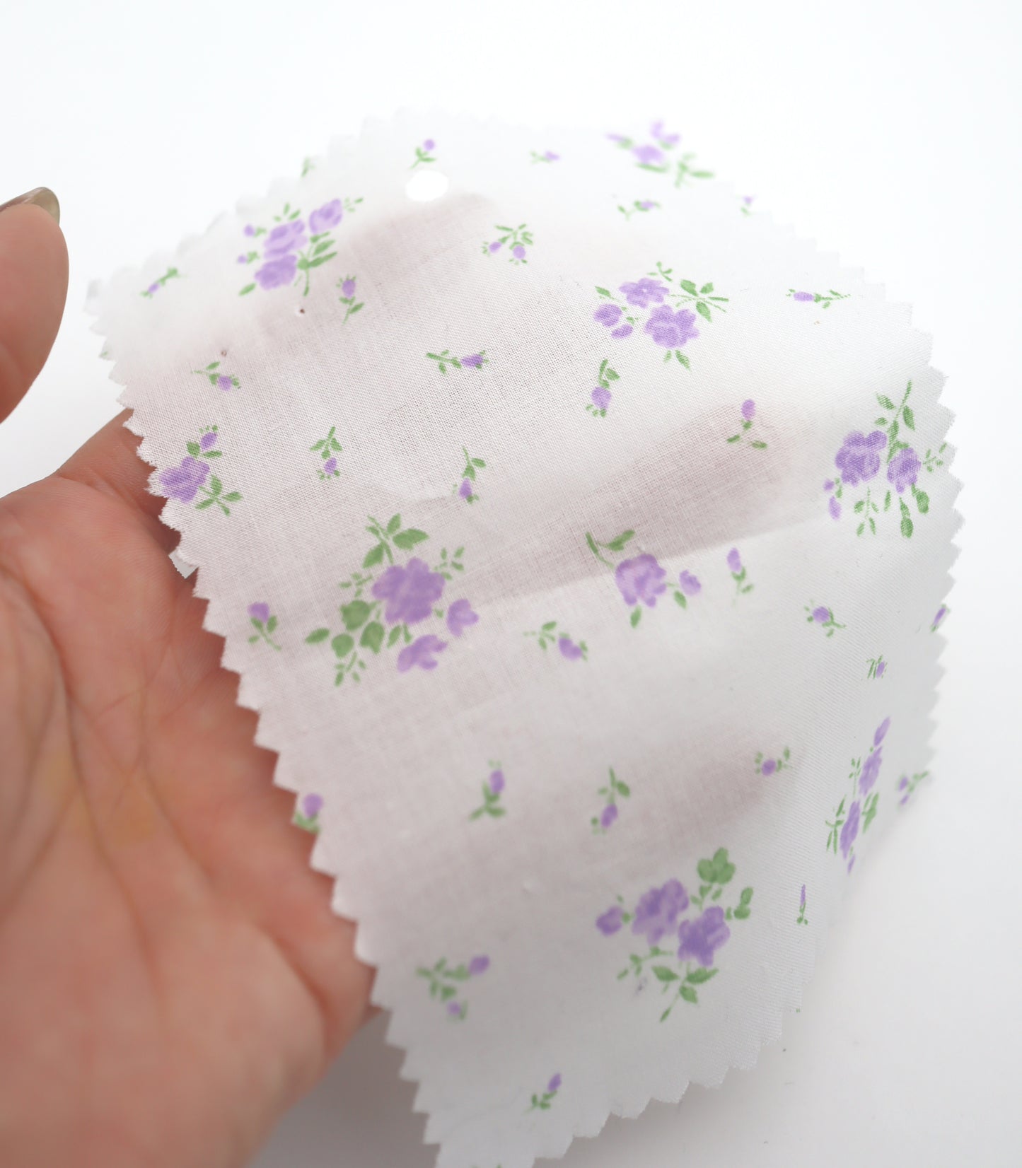 【25SS-258】小花柄プリント綿ローン /0.5yあたり = ~625円