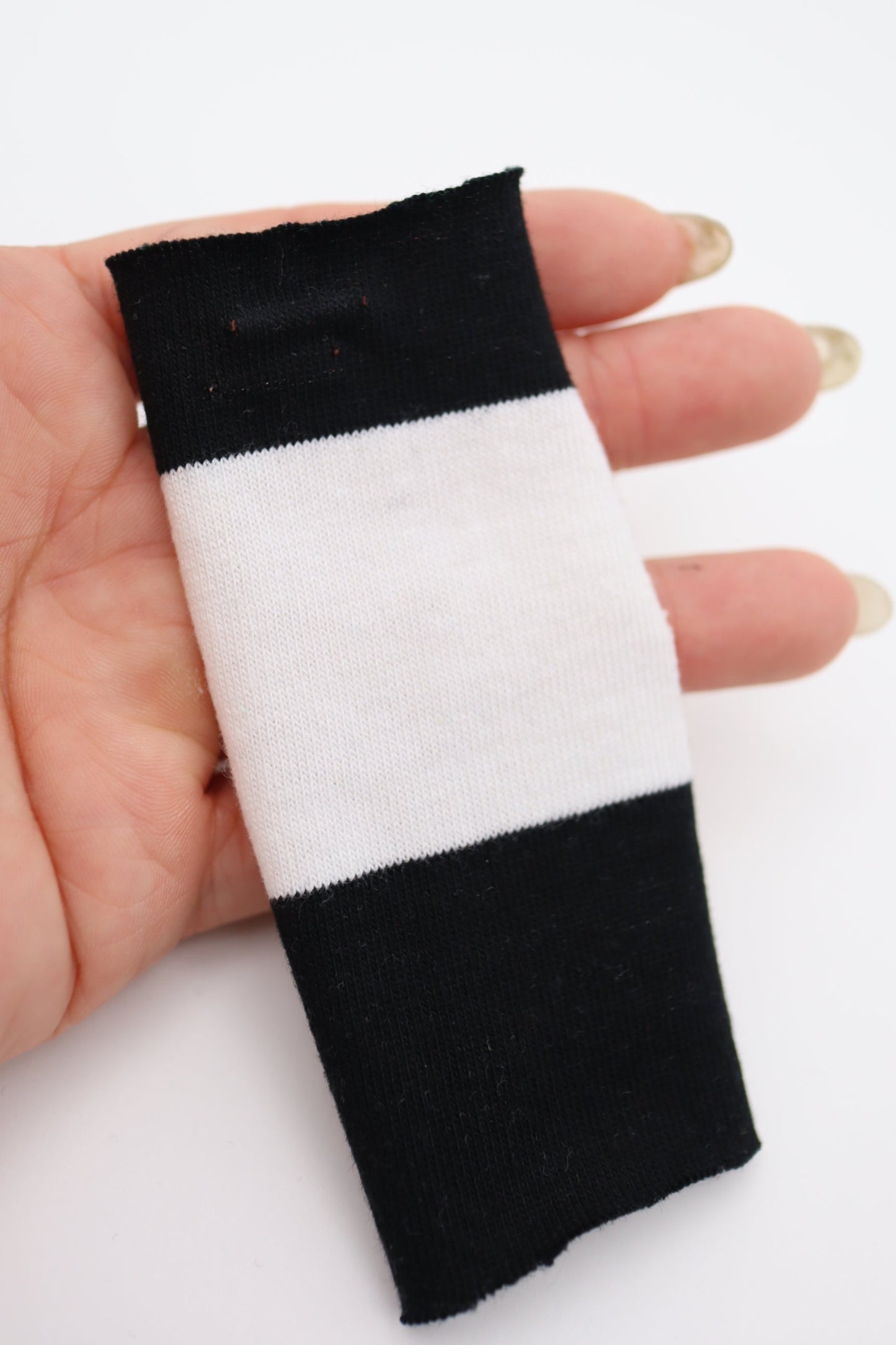 【25SS-470】カラフル太ピッチボーダー天竺ニット /0.5yあたり=~940円
