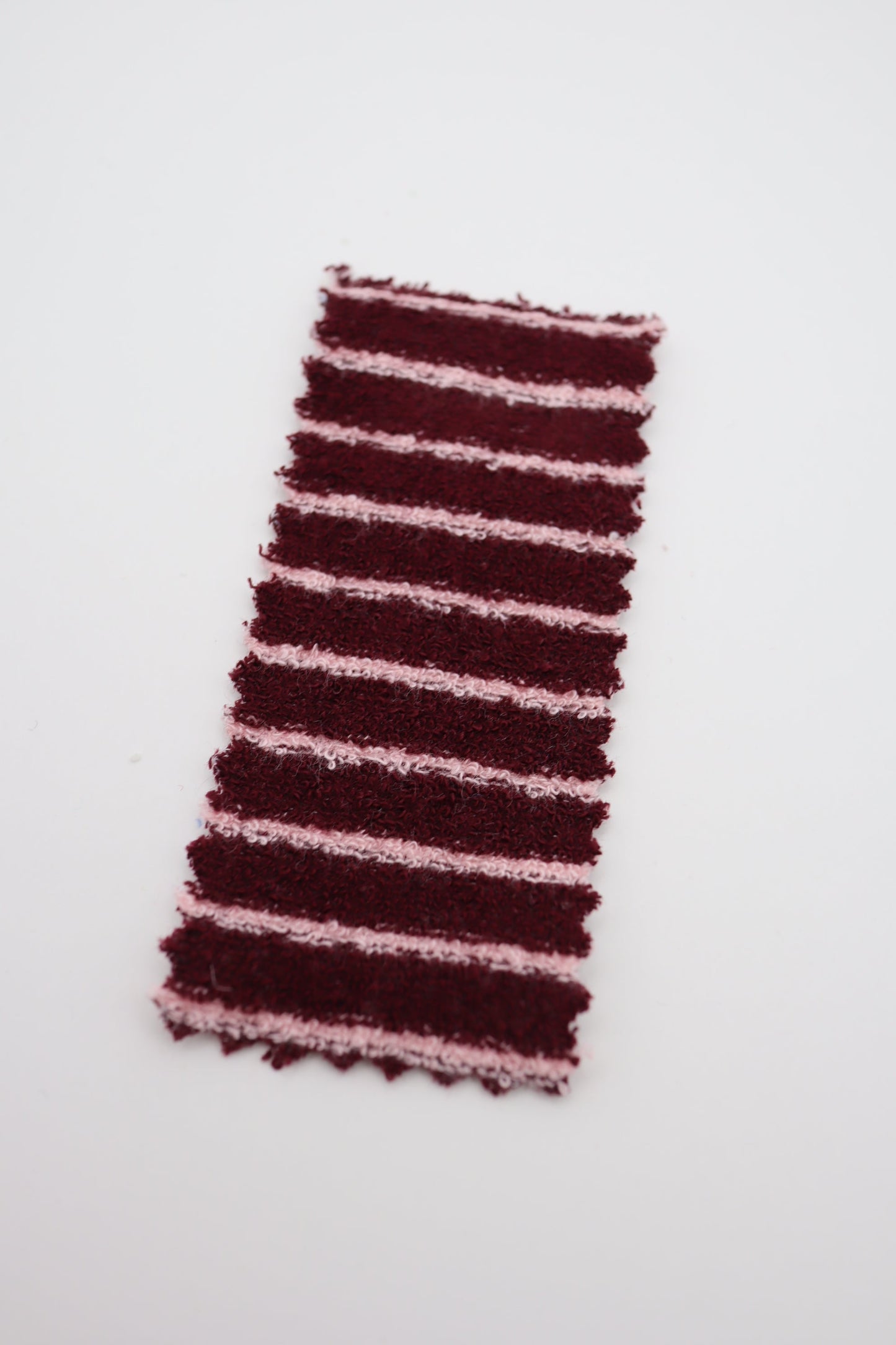 【25SS-474】カラフル細ピッチボーダーパイルニット /0.5yあたり=~1150円