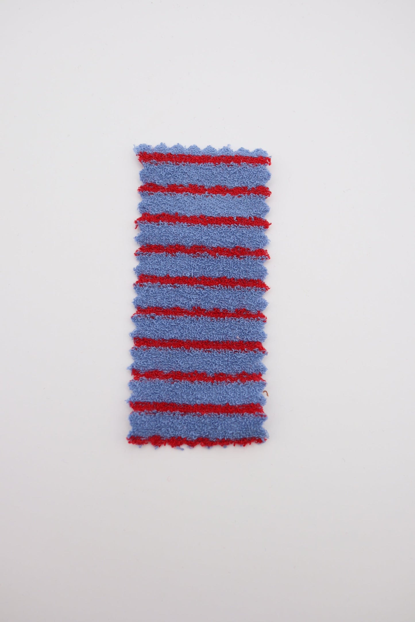【25SS-474】カラフル細ピッチボーダーパイルニット /0.5yあたり=~1150円