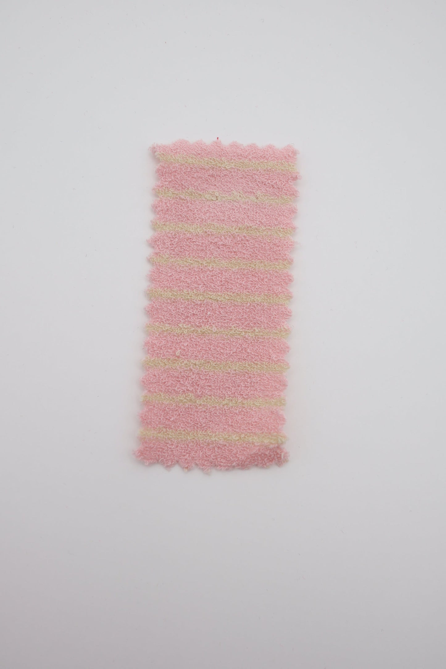 【25SS-474】カラフル細ピッチボーダーパイルニット /0.5yあたり=~1150円