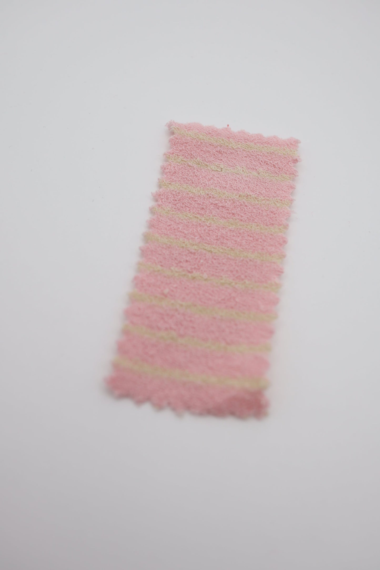 【25SS-474】カラフル細ピッチボーダーパイルニット /0.5yあたり=~1150円