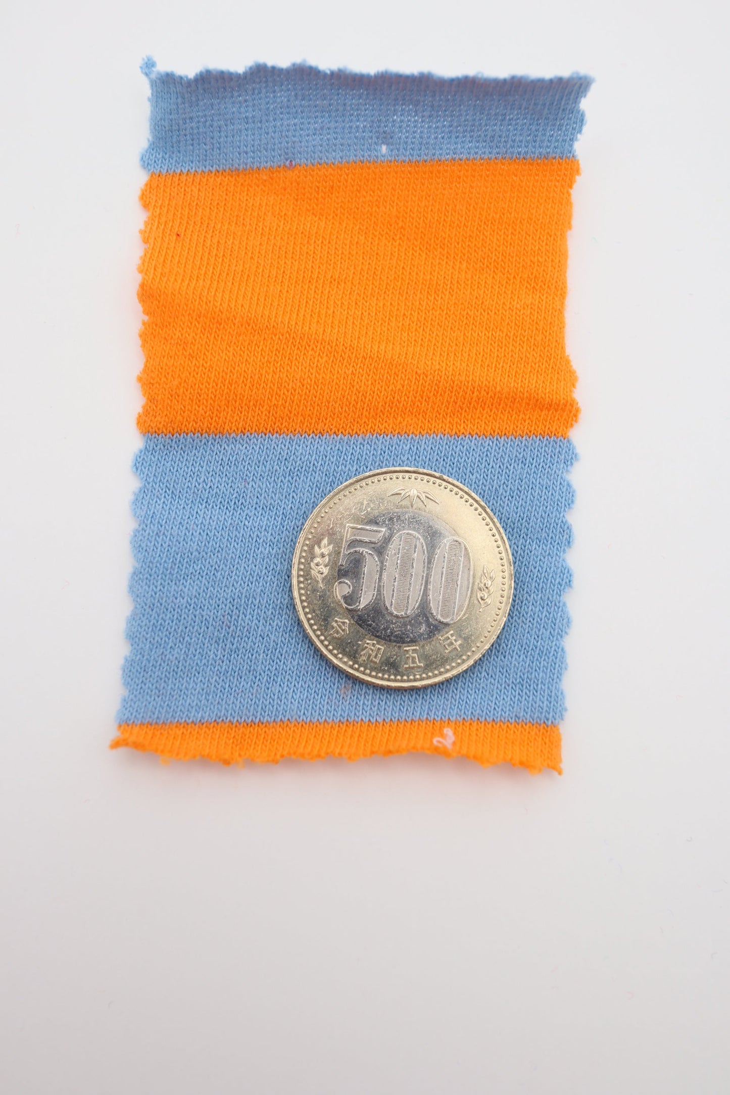 【25SS-472】カラフル太ピッチボーダー天竺ニット /0.5yあたり=~860円
