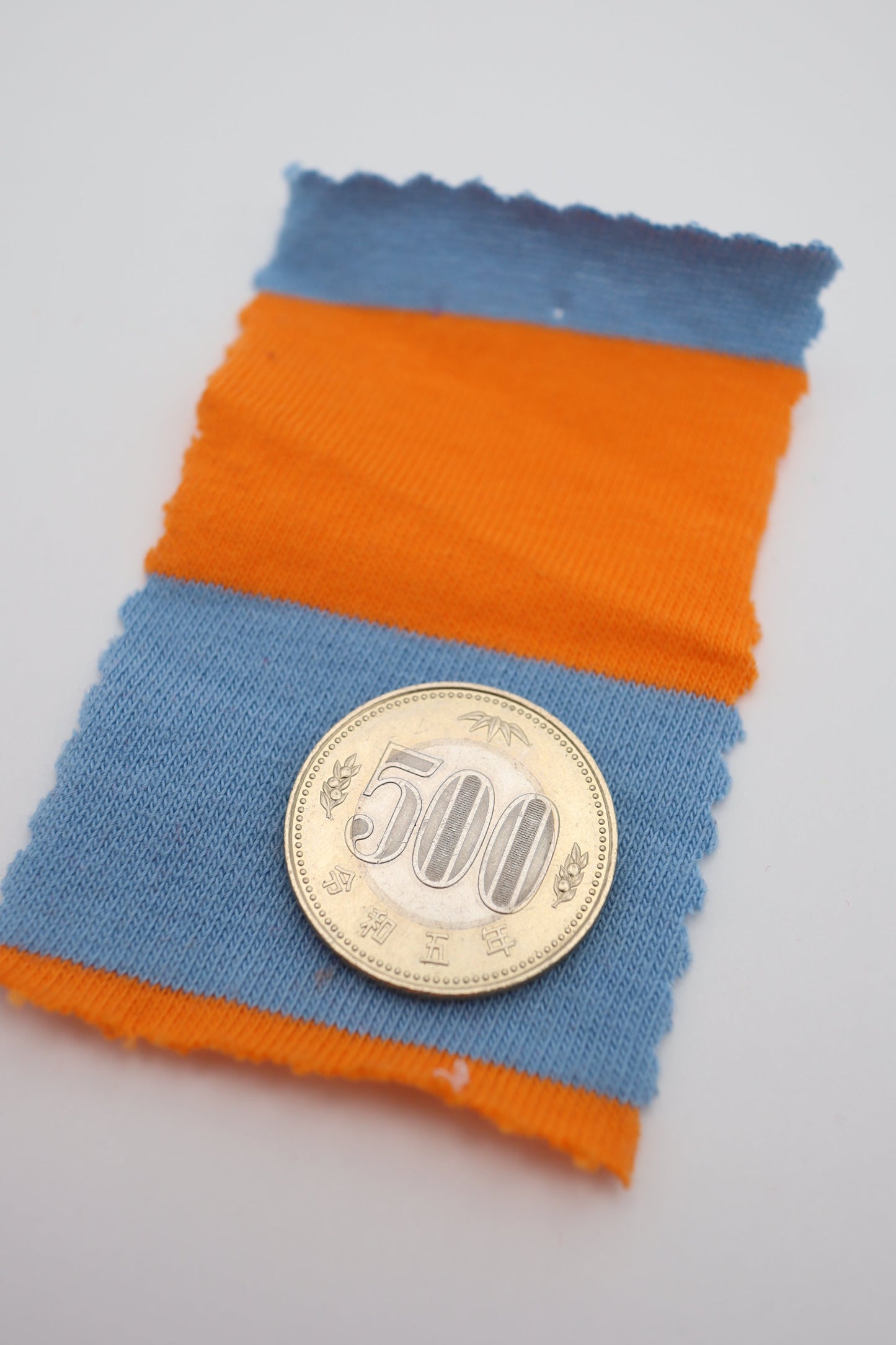 【25SS-472】カラフル太ピッチボーダー天竺ニット /0.5yあたり=~860円