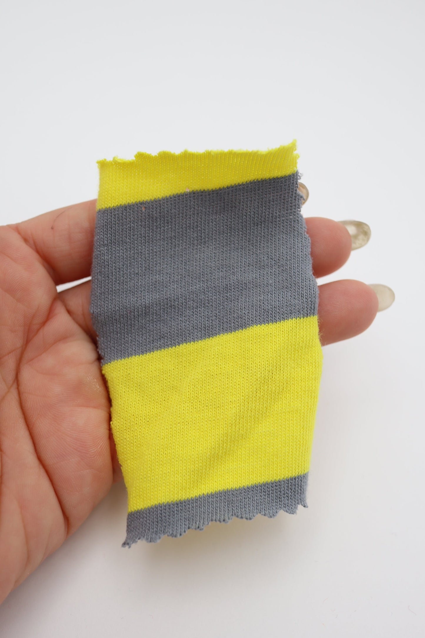 【25SS-472】カラフル太ピッチボーダー天竺ニット /0.5yあたり=~860円