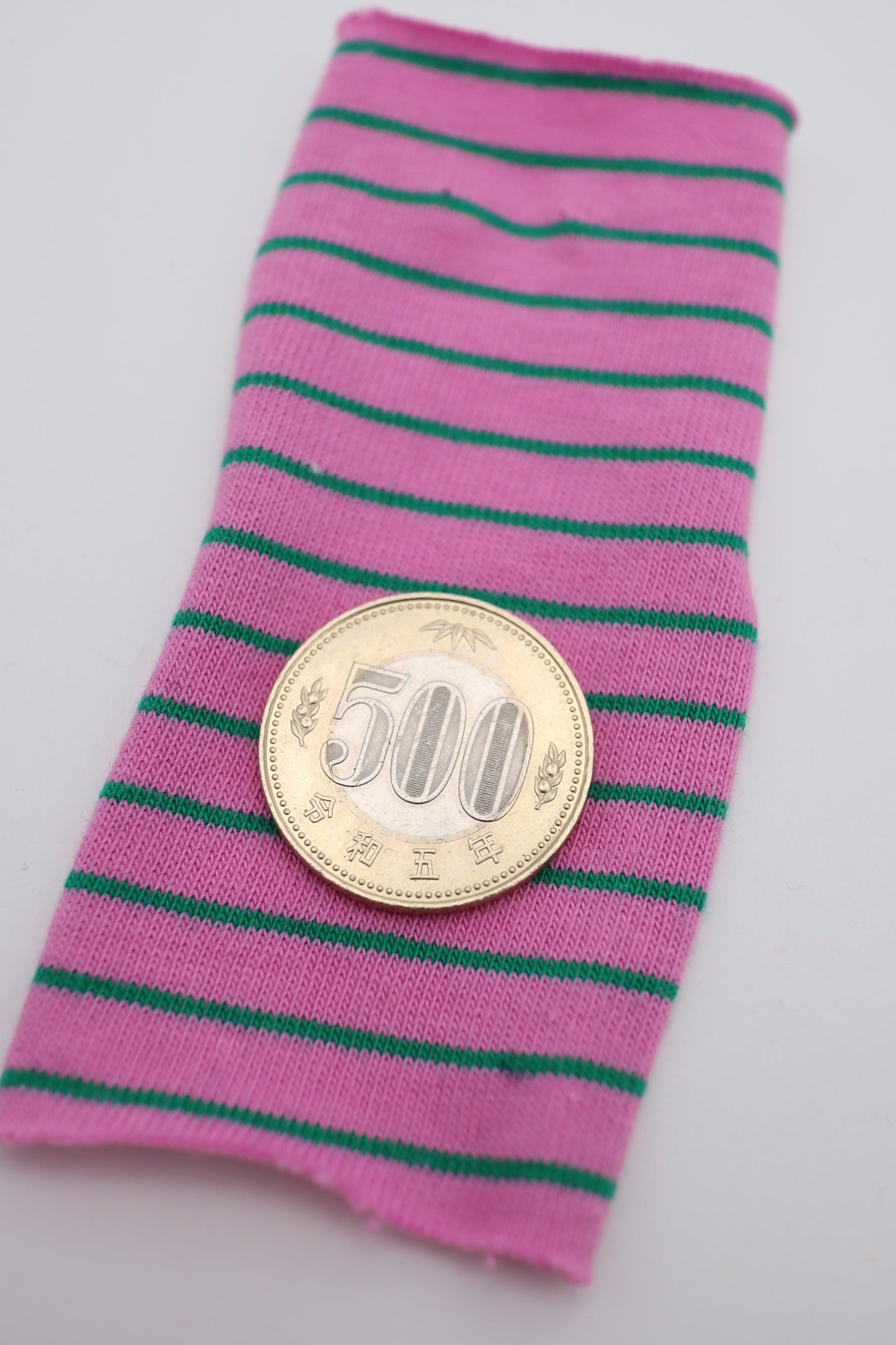 【25SS-475】カラフル細ピッチボーダー天竺ニット /0.5yあたり=~860円
