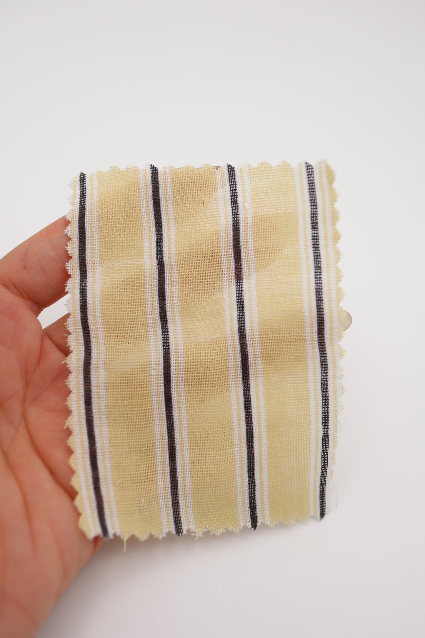 【25SS-478】カラフル太ピッチストライプWガーゼ /0.5yあたり=~730円