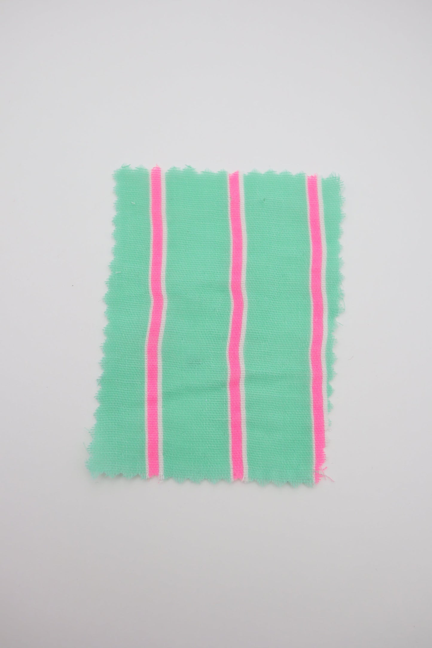 【25SS-478】カラフル太ピッチストライプWガーゼ /0.5yあたり=~730円