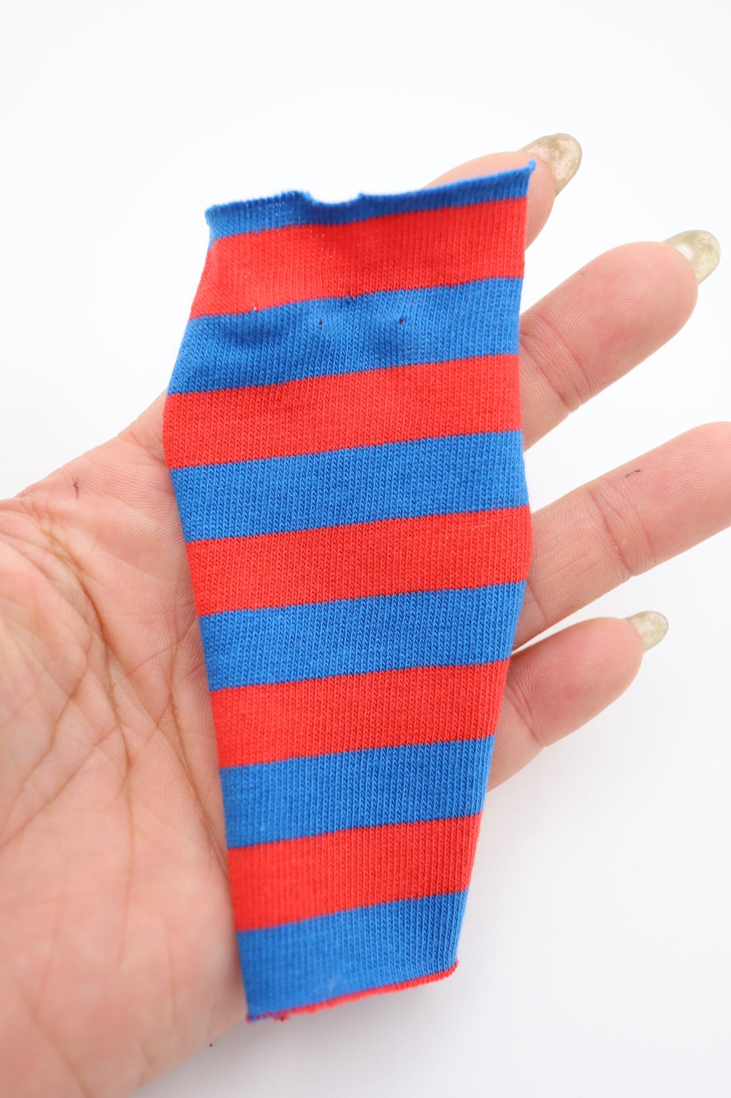 【25SS-469】カラフル中ピッチボーダー天竺ニット /0.5yあたり=~860円