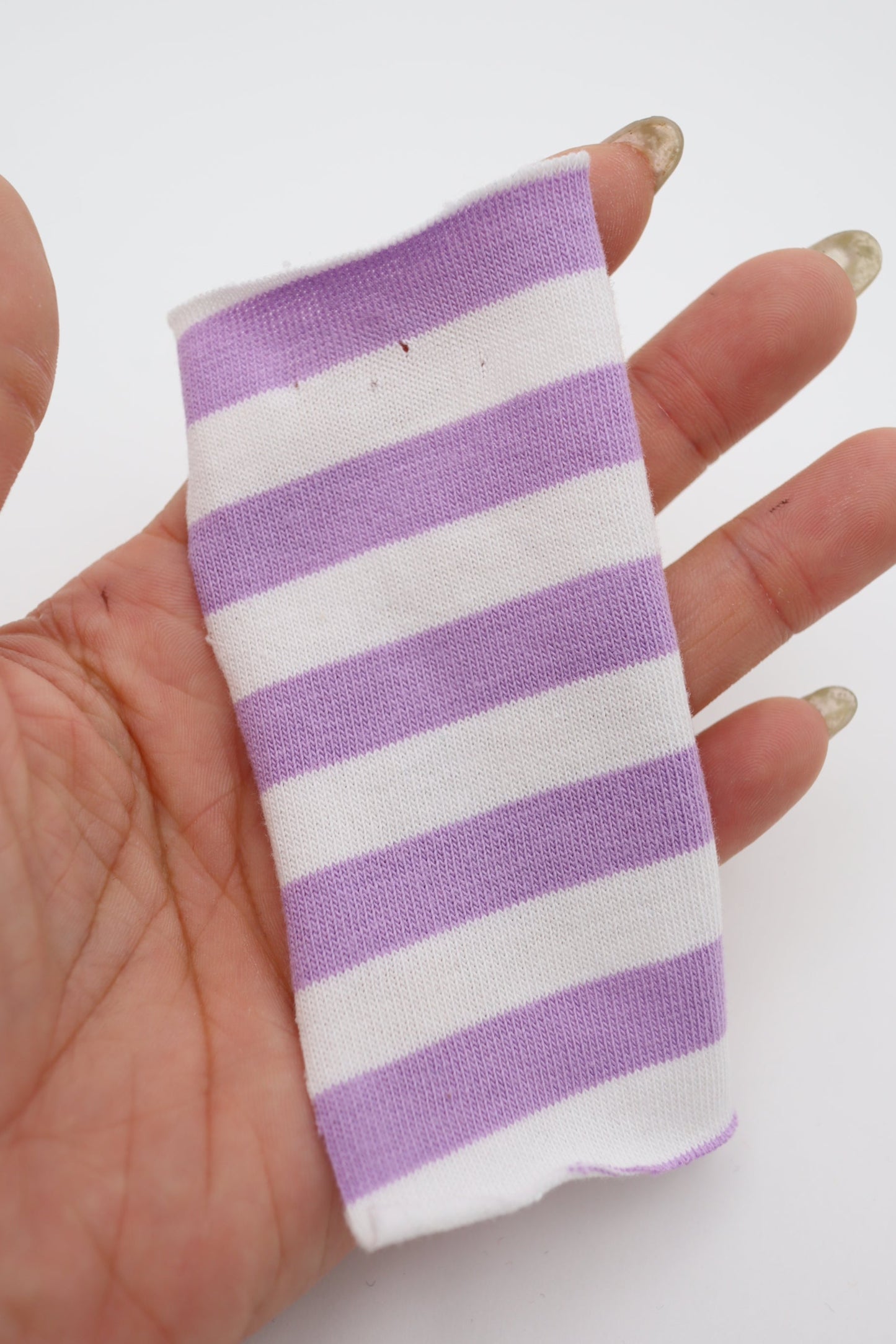 【25SS-469】カラフル中ピッチボーダー天竺ニット /0.5yあたり=~860円