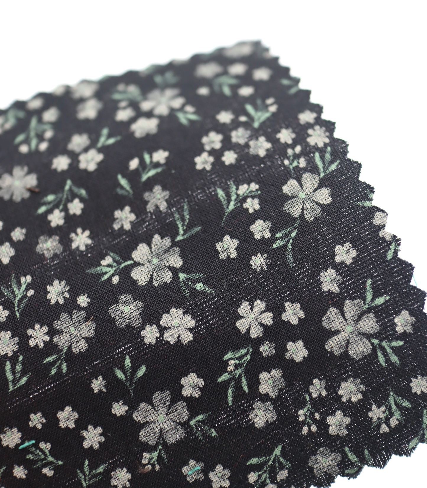 【25SS-266】小花柄プリントローン接結ダブルガーゼ /0.5yあたり=~860円