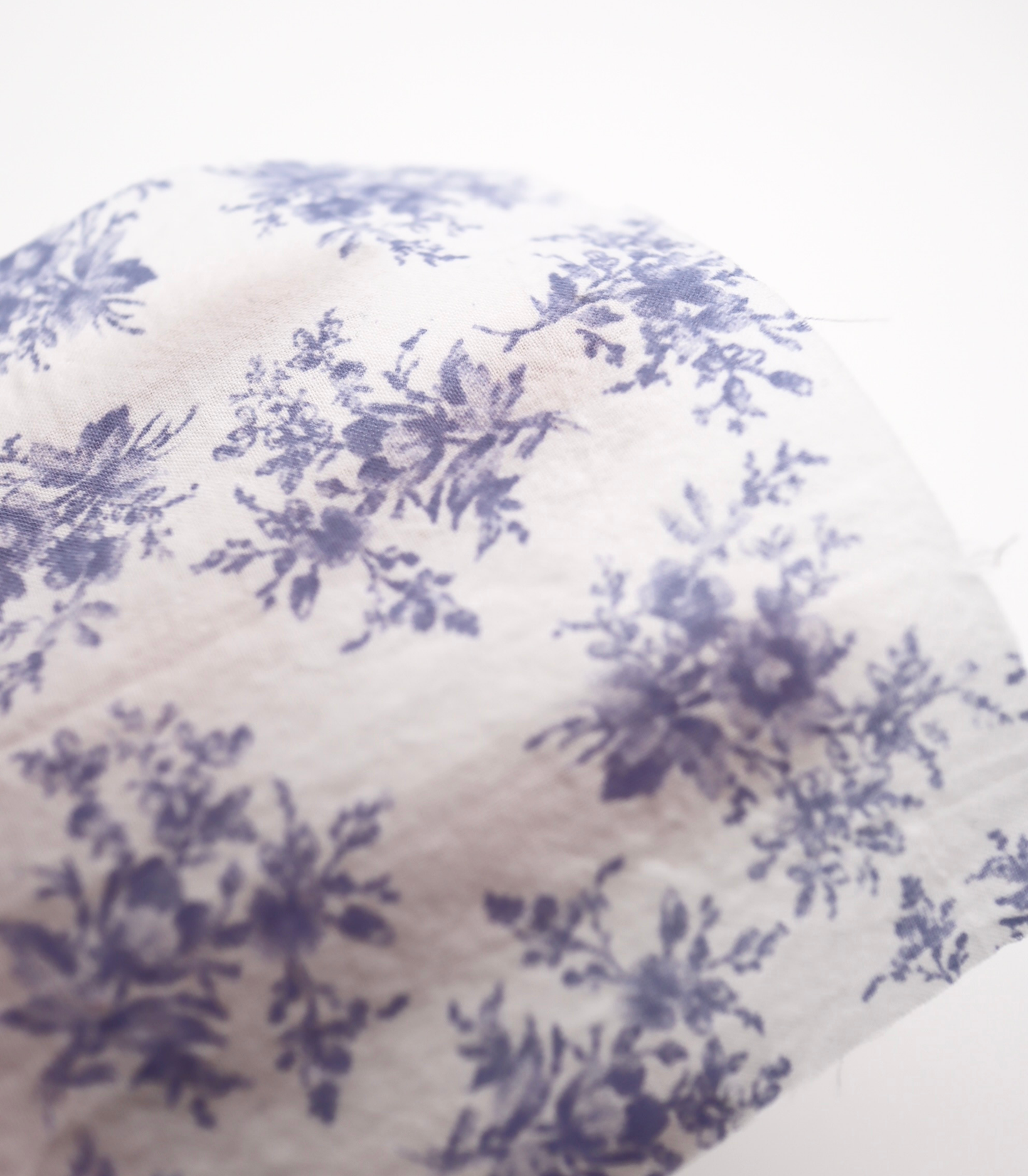 【25SS-299】小花柄プリントローンワッシャー /0.5yあたり=~665円