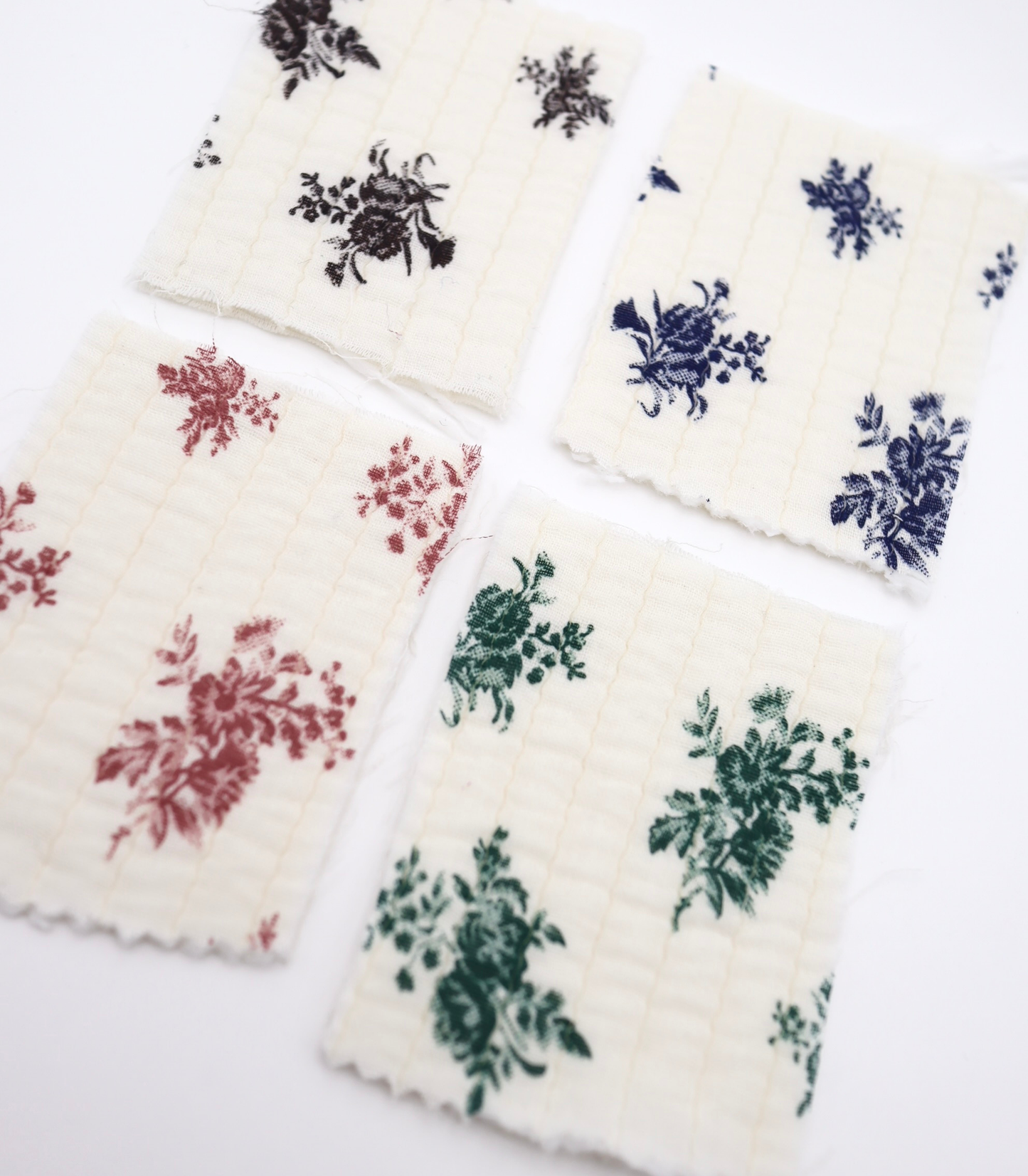 【25SS-269】小花柄プリントキルティングヌビ /0.5yあたり=~1440円