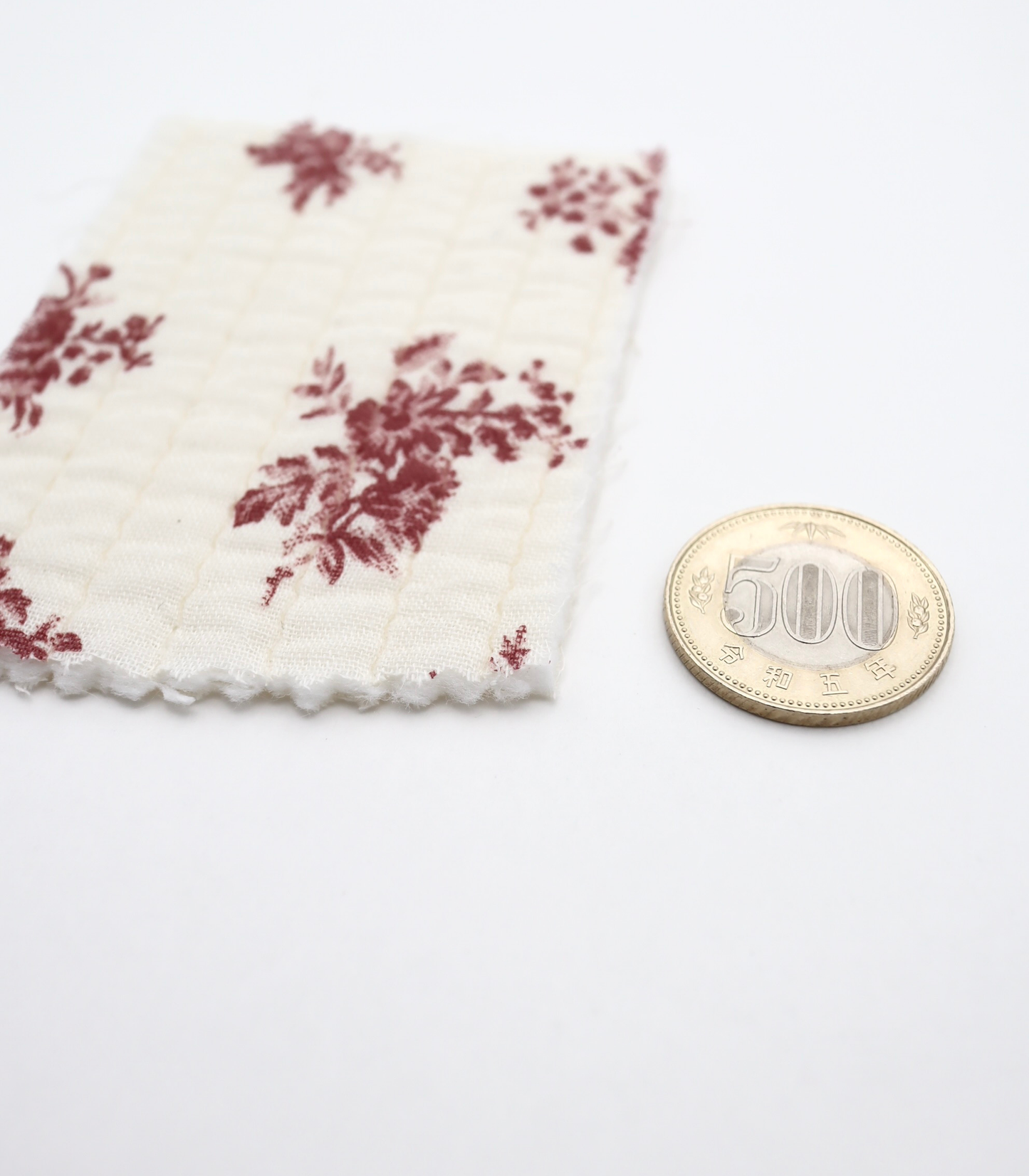 【25SS-269】小花柄プリントキルティングヌビ /0.5yあたり=~1440円