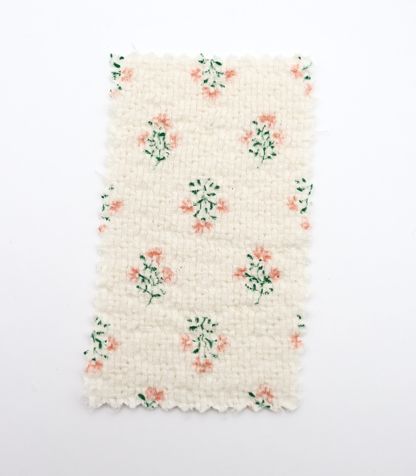 【25SS-268】小花柄プリントバスケット /0.5yあたり=~ 940円