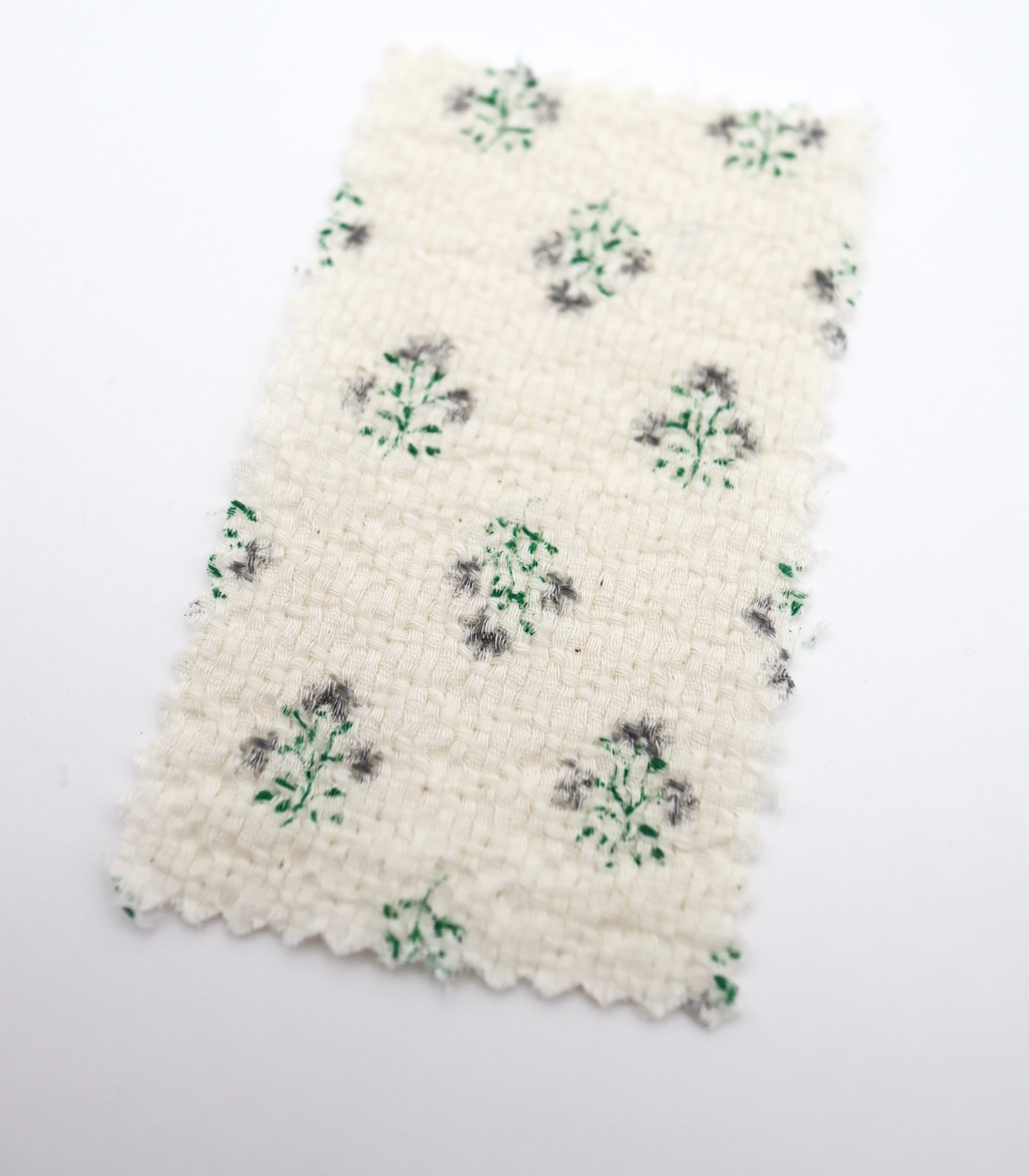 【25SS-268】小花柄プリントバスケット /0.5yあたり=~ 940円