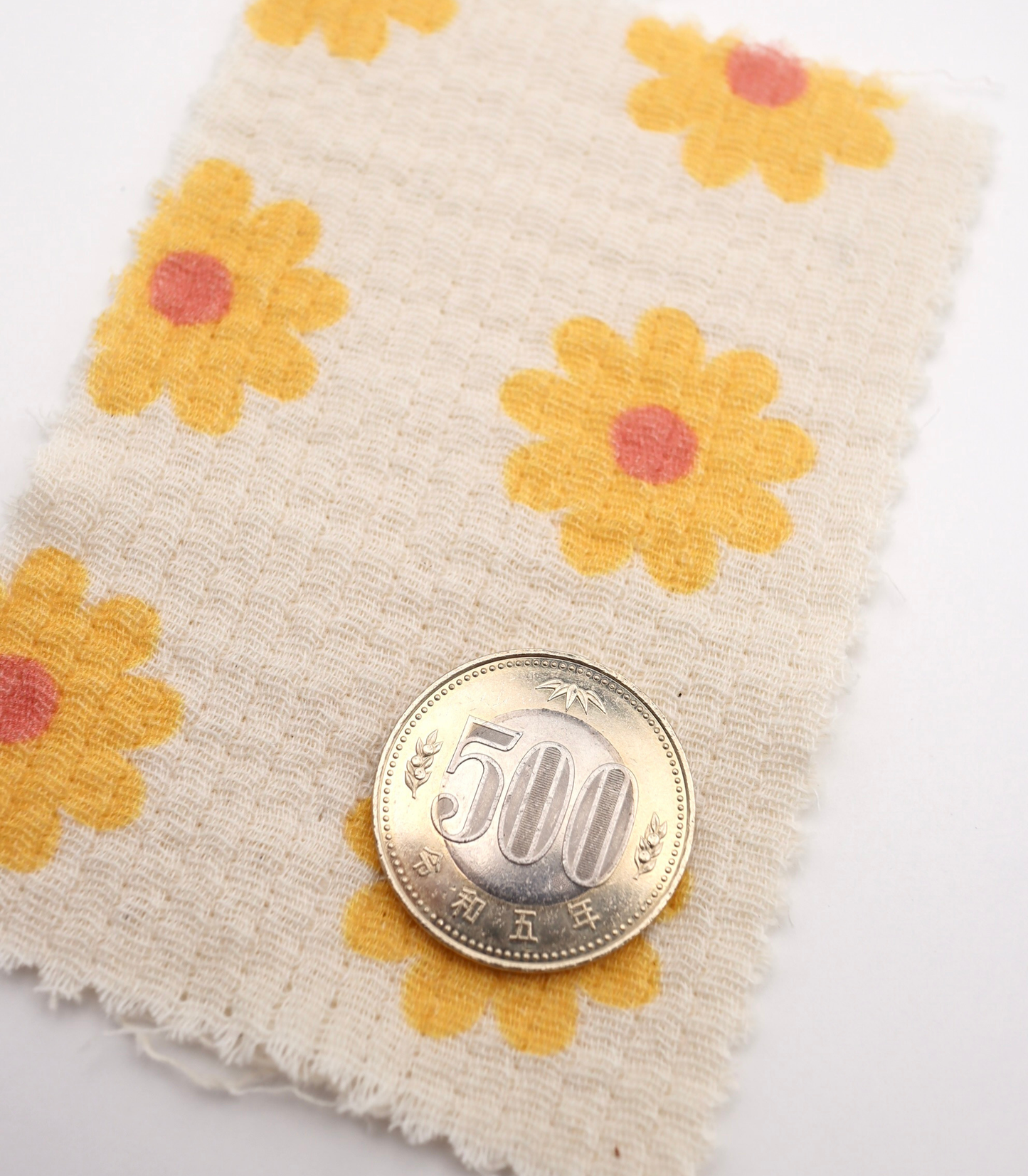 【25SS-262】レトロフラワープリント細キルティングヌビ /0.5yあたり=~1110円