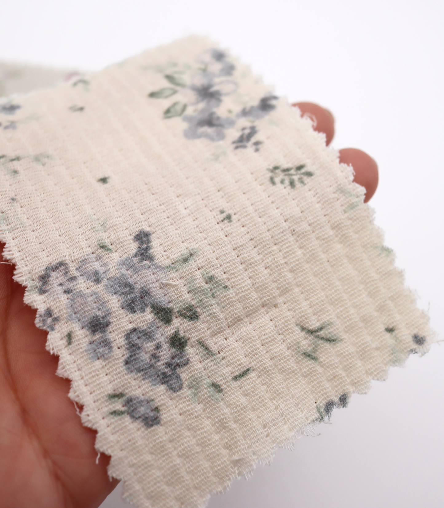 【25SS-265】小花柄プリント細キルティングヌビ /0.5yあたり=~1110円