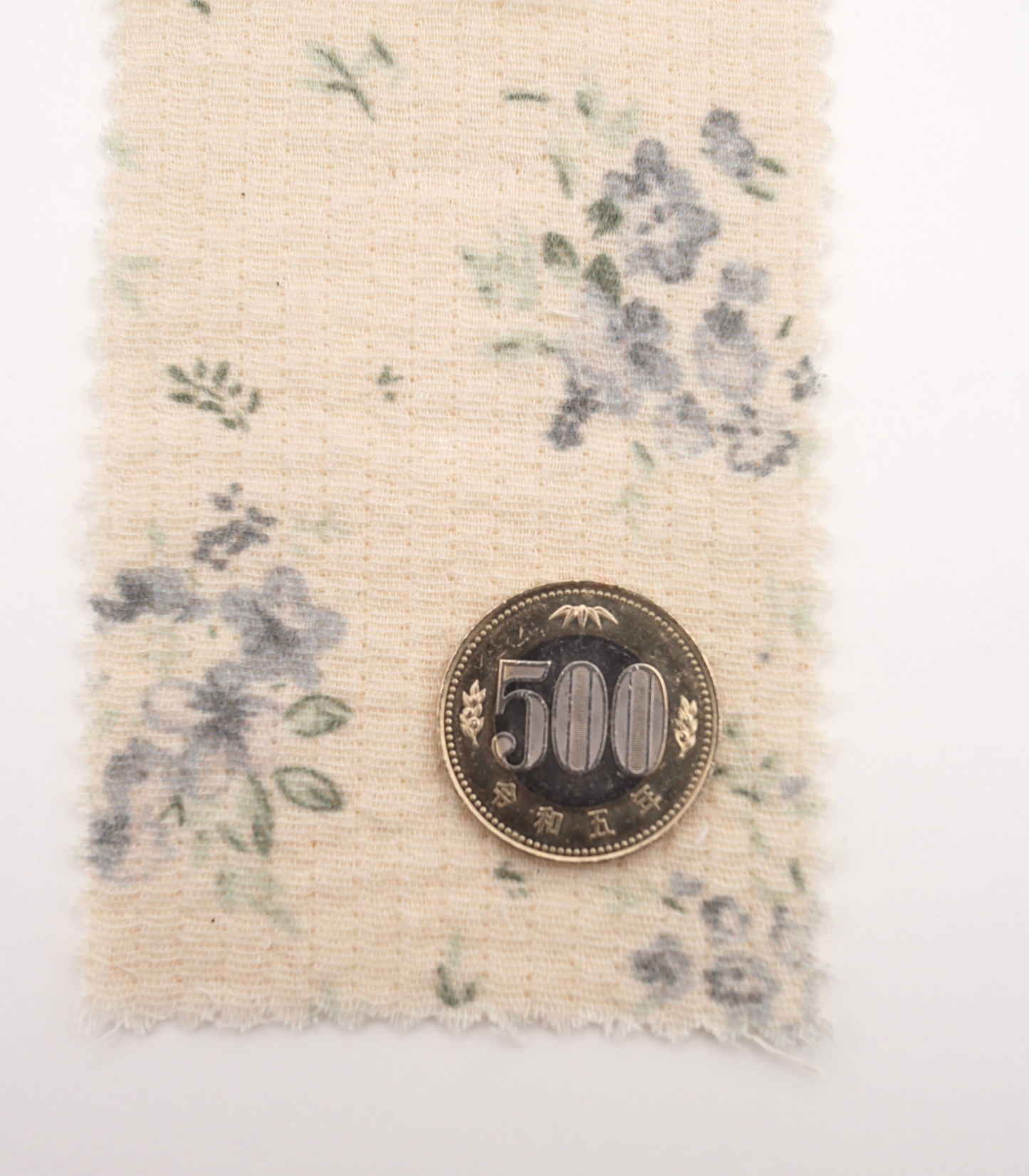 【25SS-265】小花柄プリント細キルティングヌビ /0.5yあたり=~1110円