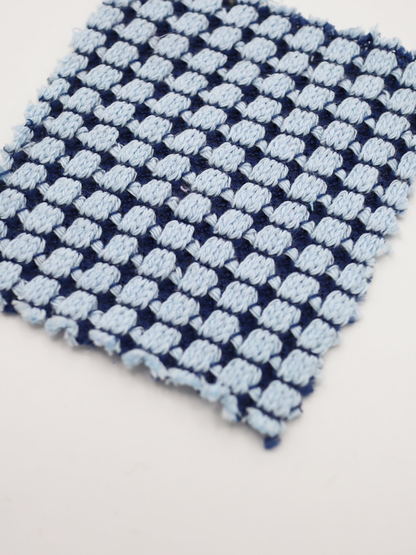 【25SS-161】配色肉厚ポコポコBIGワッフルニット /0.5yあたり = ~995円