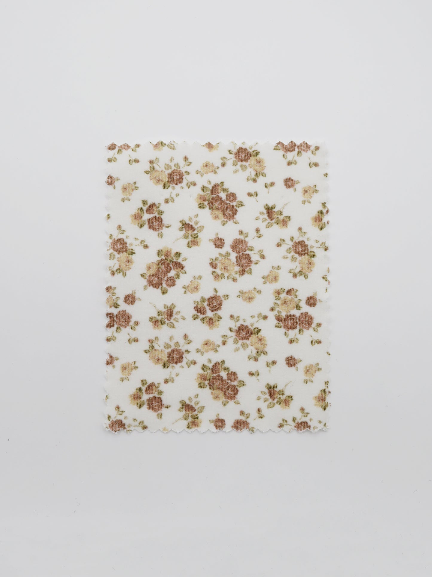 【25SS-098】小花柄プリントキルティングコーデュロイ /0.5yあたり = ~1320円