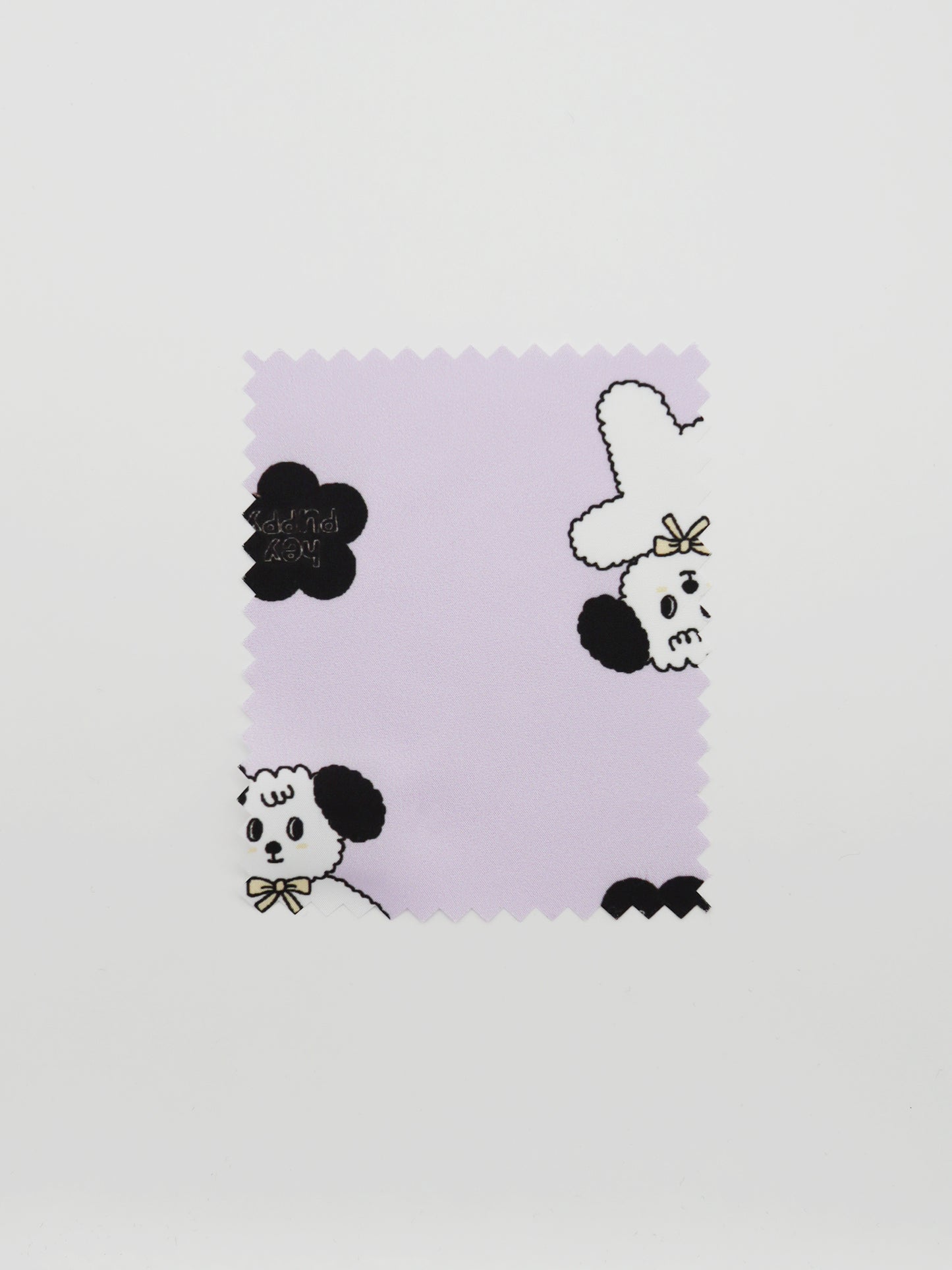 【25SS-089】よそ見ワンちゃんプリントキルティングタフタ /0.5yあたり = ~ 1105円
