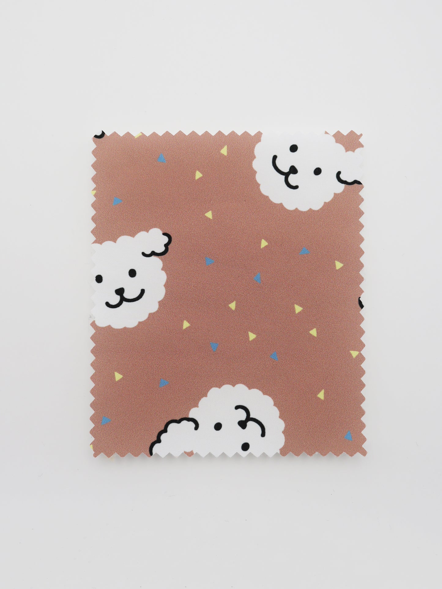 【25SS-085】ごきげんワンちゃんプリント中綿接着タフタ /0.5yあたり = ~1195円