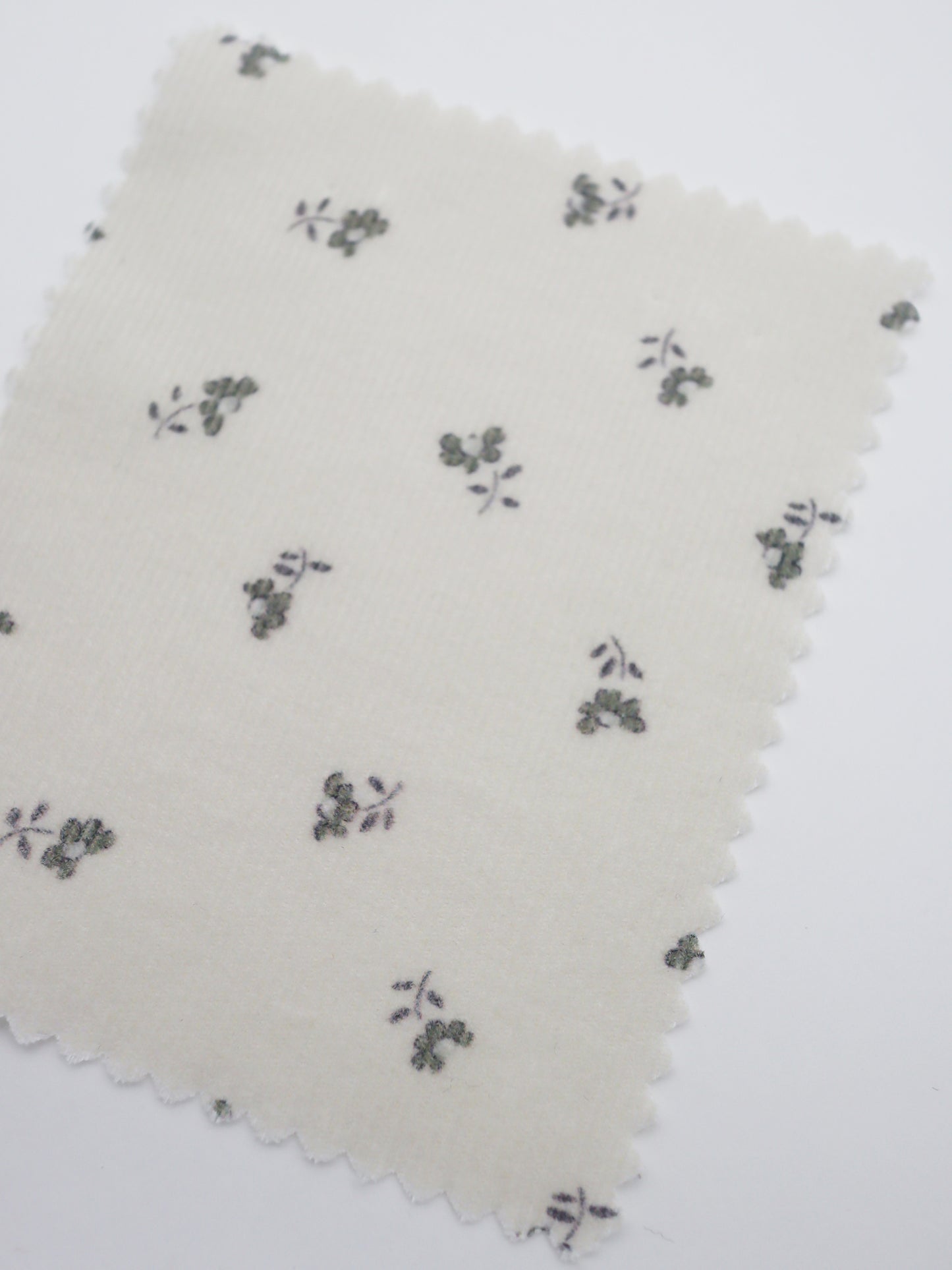 【25SS-099】小花プリントキルティングコーデュロイ /0.5yあたり = ~1320円