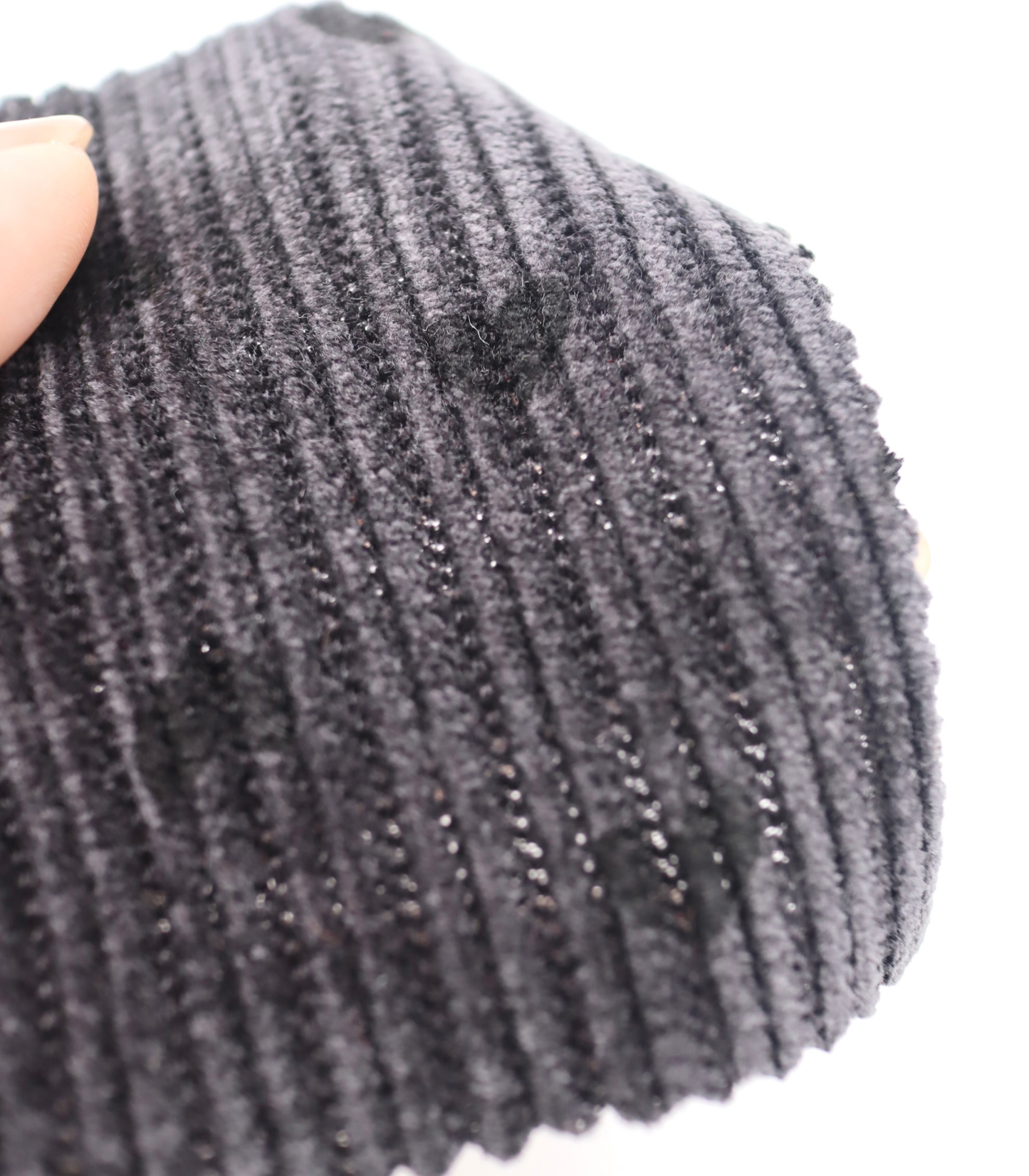 【25SS-015】ハートプリント起毛リブ風ニット /0.5yあたり=~980円