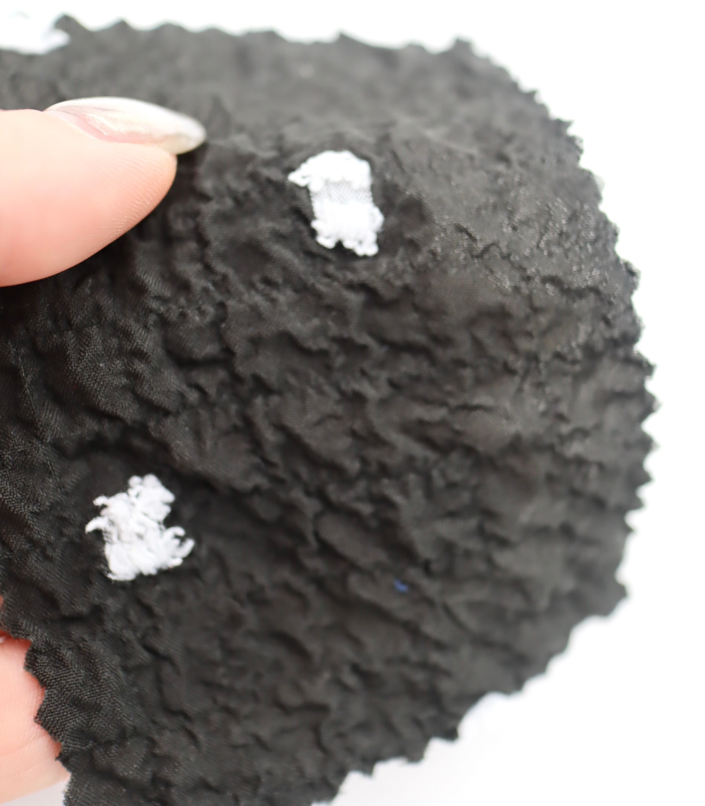 【25SS-205】カットドビードットジャガードシャーリングタフタ /0.5yあたり = ~735円