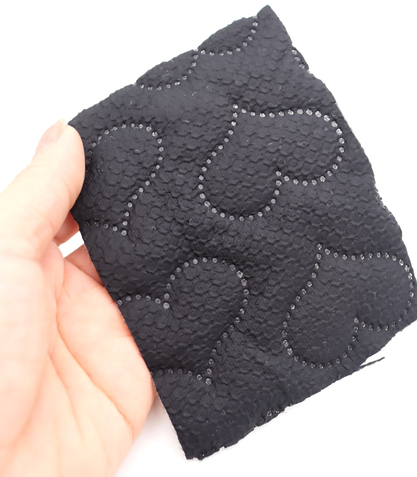 【25SS-011】ハート柄キルティング風接着中綿 /0.5yあたり=~920円