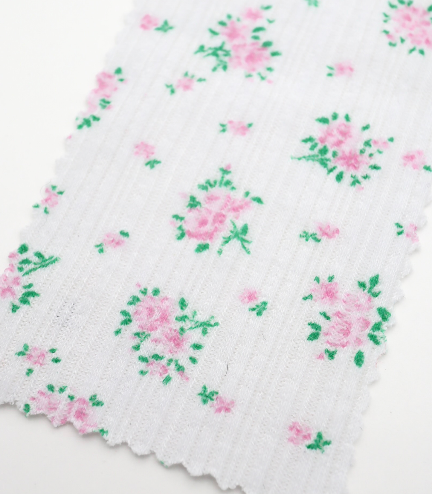 【25SS-197】小花柄プリントランダムテレコ /0.5yあたり=~820円