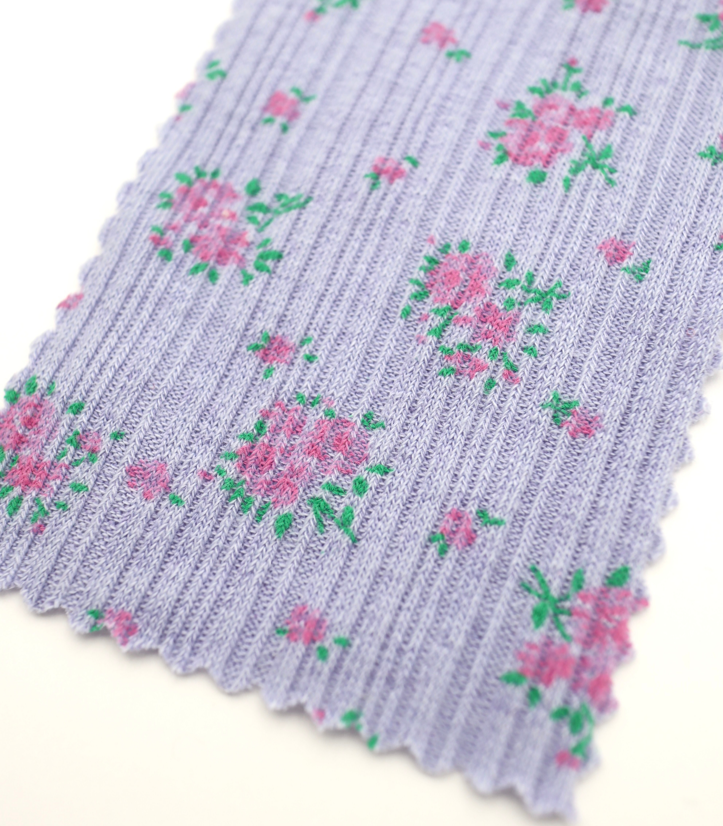 【25SS-197】小花柄プリントランダムテレコ /0.5yあたり=~820円